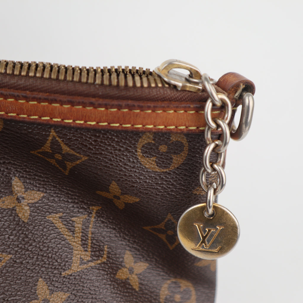 Louis Vuitton Monogram Canvas Palermo PM Shoulder Bag C1891 | Pre-Owned Very Good Brown Monogram Canvas