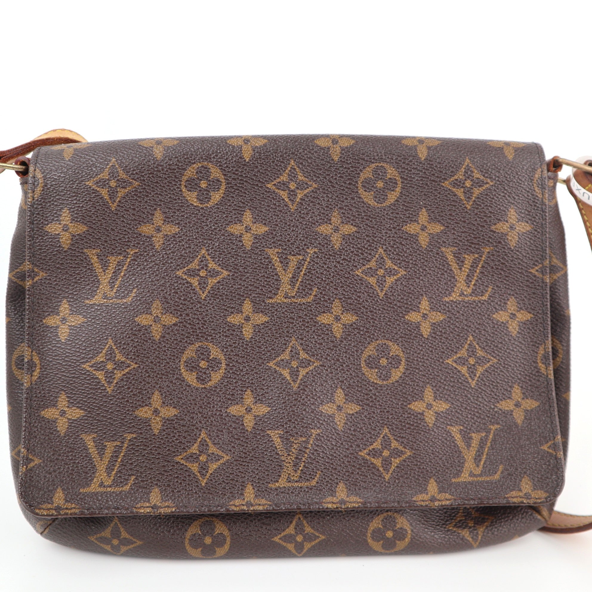 Louis Vuitton Monogram Canvas Musette Tango Shoulder Bag C1893 | Pre-Owned Very Good Brown Monogram Canvas