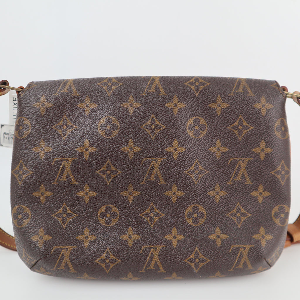 Louis Vuitton Monogram Canvas Musette Tango Shoulder Bag C1893 | Pre-Owned Very Good Brown Monogram Canvas