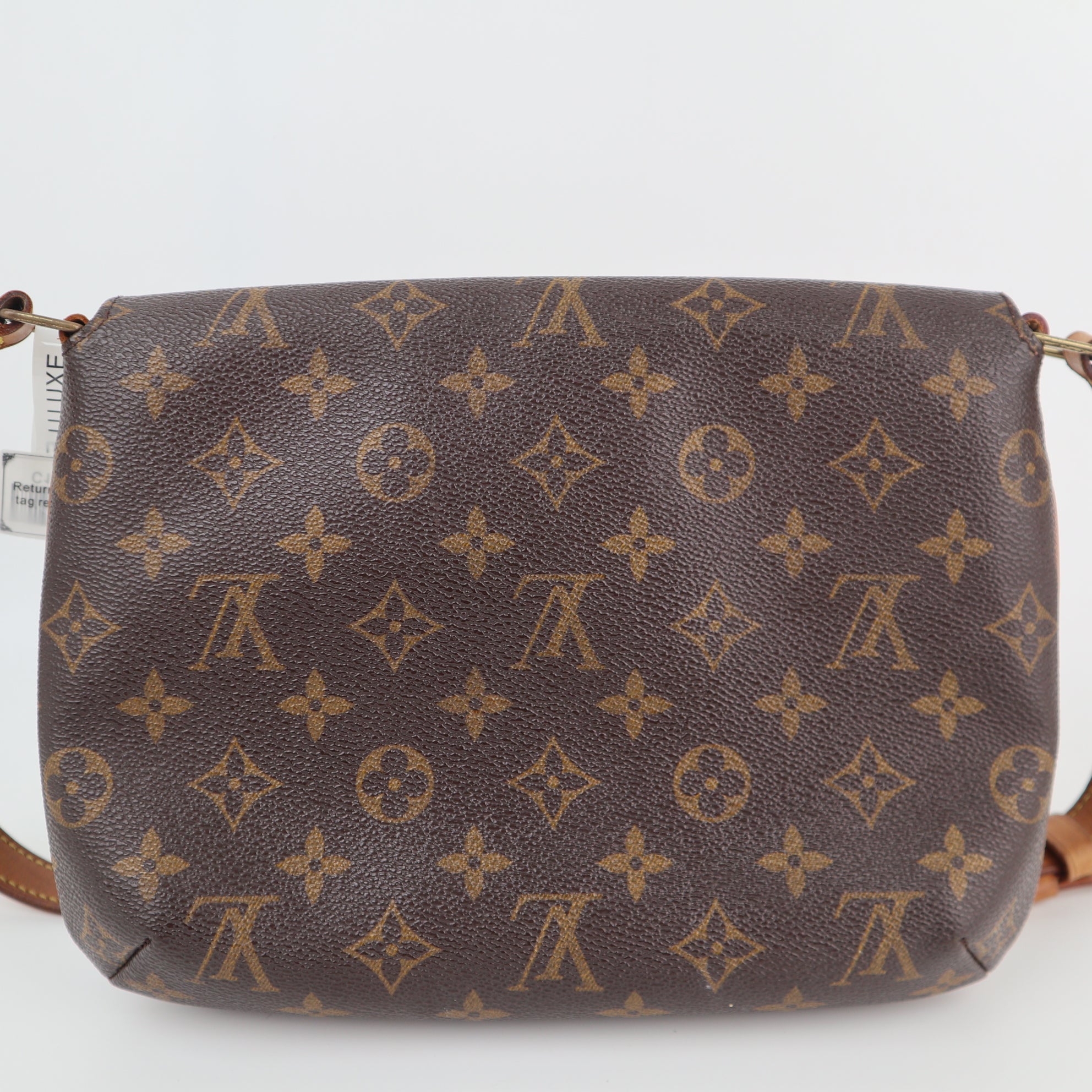 Louis Vuitton Monogram Canvas Musette Tango Shoulder Bag C1893 | Pre-Owned Very Good Brown Monogram Canvas