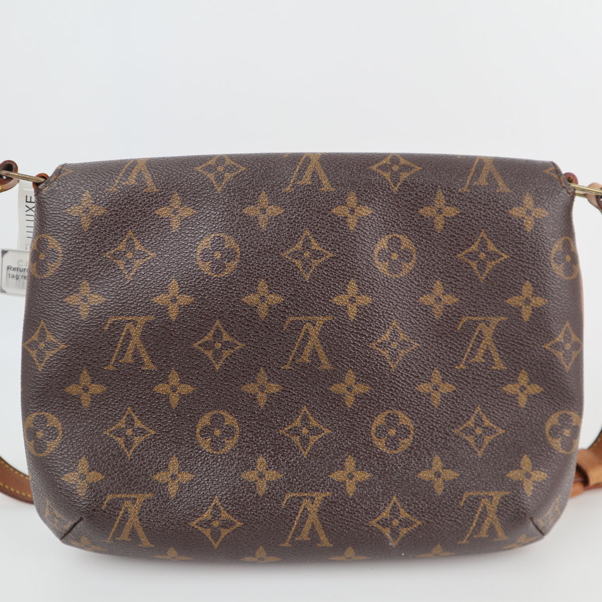 Louis Vuitton Monogram Canvas Musette Tango Shoulder Bag C1893 | Pre-Owned Very Good Brown Monogram Canvas