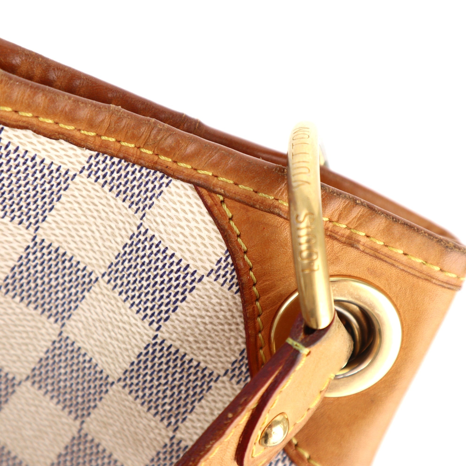 C1311 Louis Vuitton Damier Azur Galliera PM-Pre Owned
