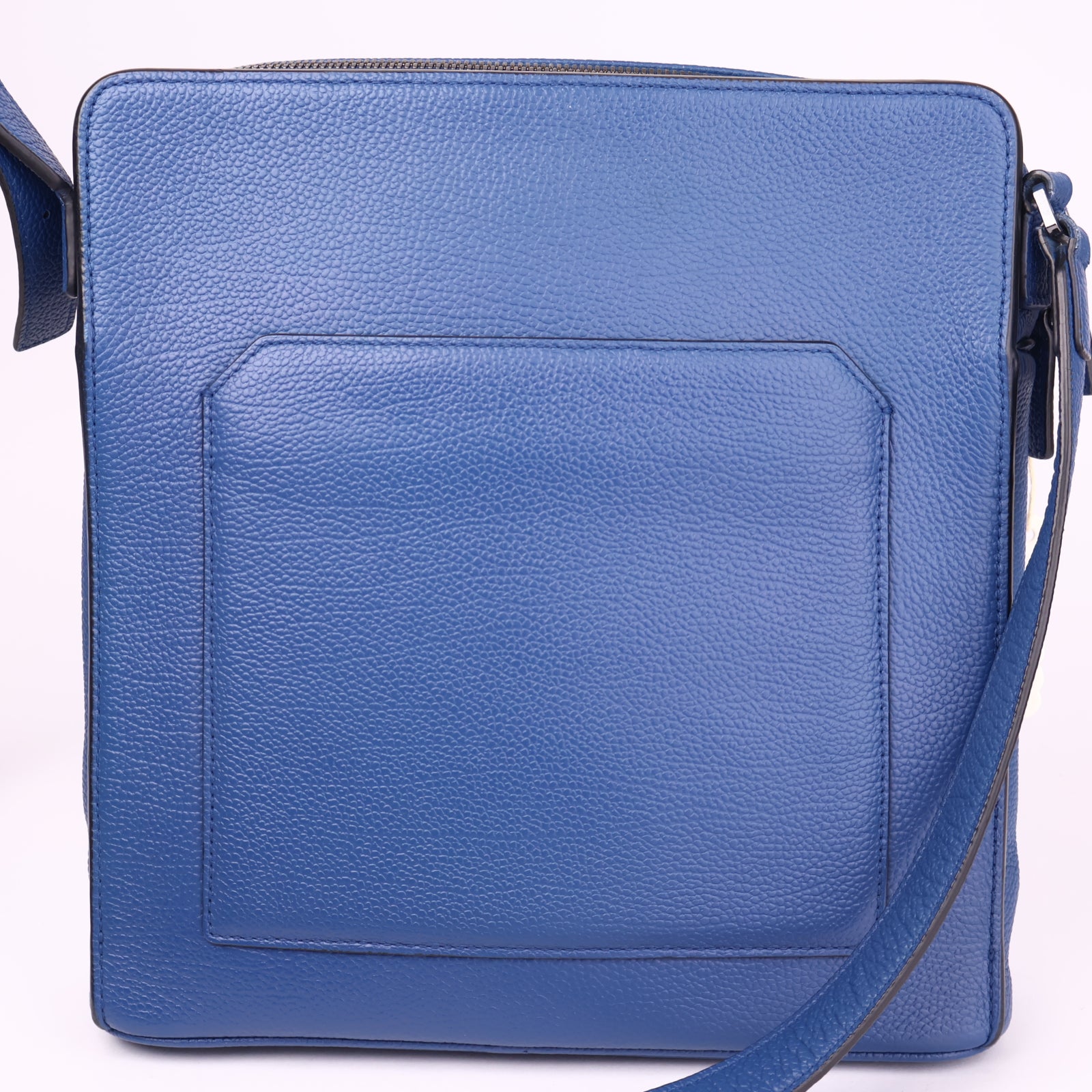 J3590 MCM Blue Crossbody Bag- Pre Owned