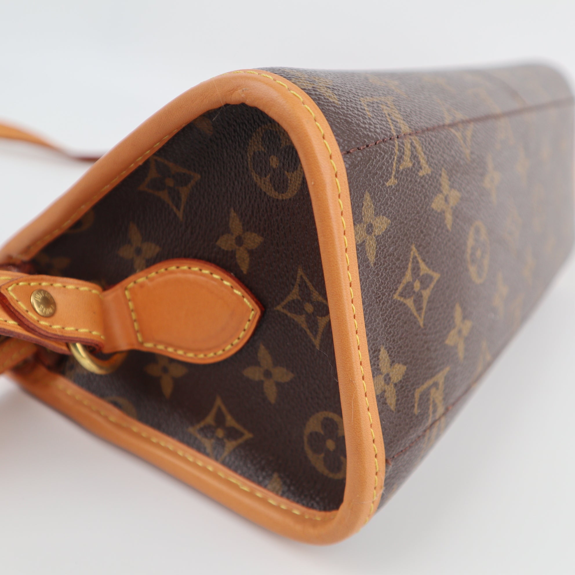 Louis Vuitton Monogram Popincourt Long Shoulder Bag C1896R | Pre-Owned Excellent Brown Monogram Canvas