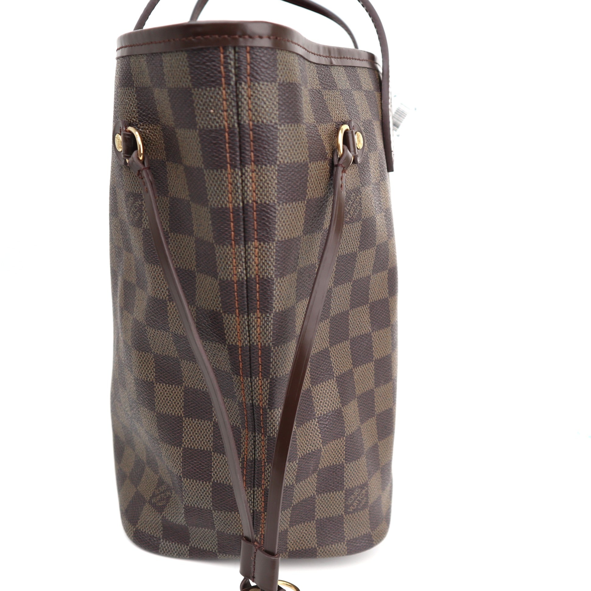 C1314 Louis Vuitton neverfull MM Damier Ebene-Pre Owned
