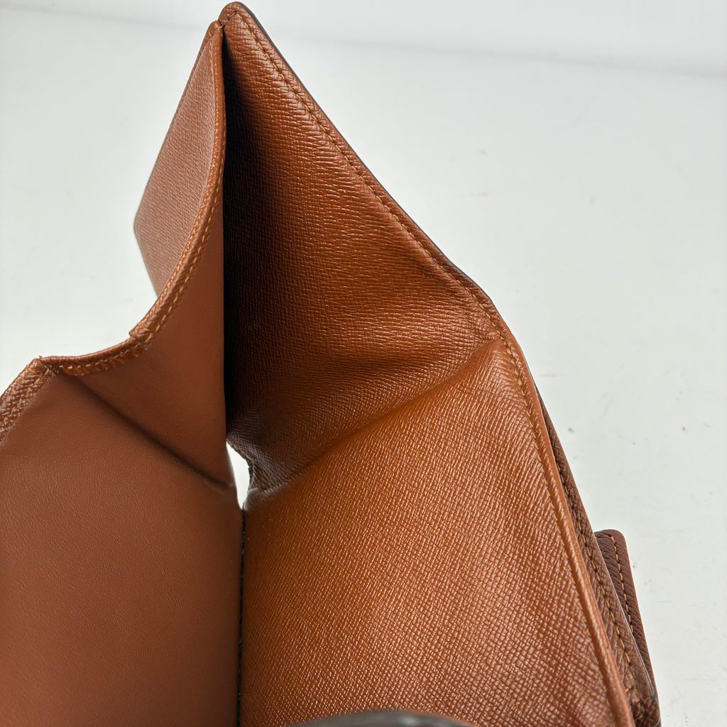 J2792 Louis Vuitton Wallet Compact Trifold | Pre-Owned Like New Brown Monogram canvas