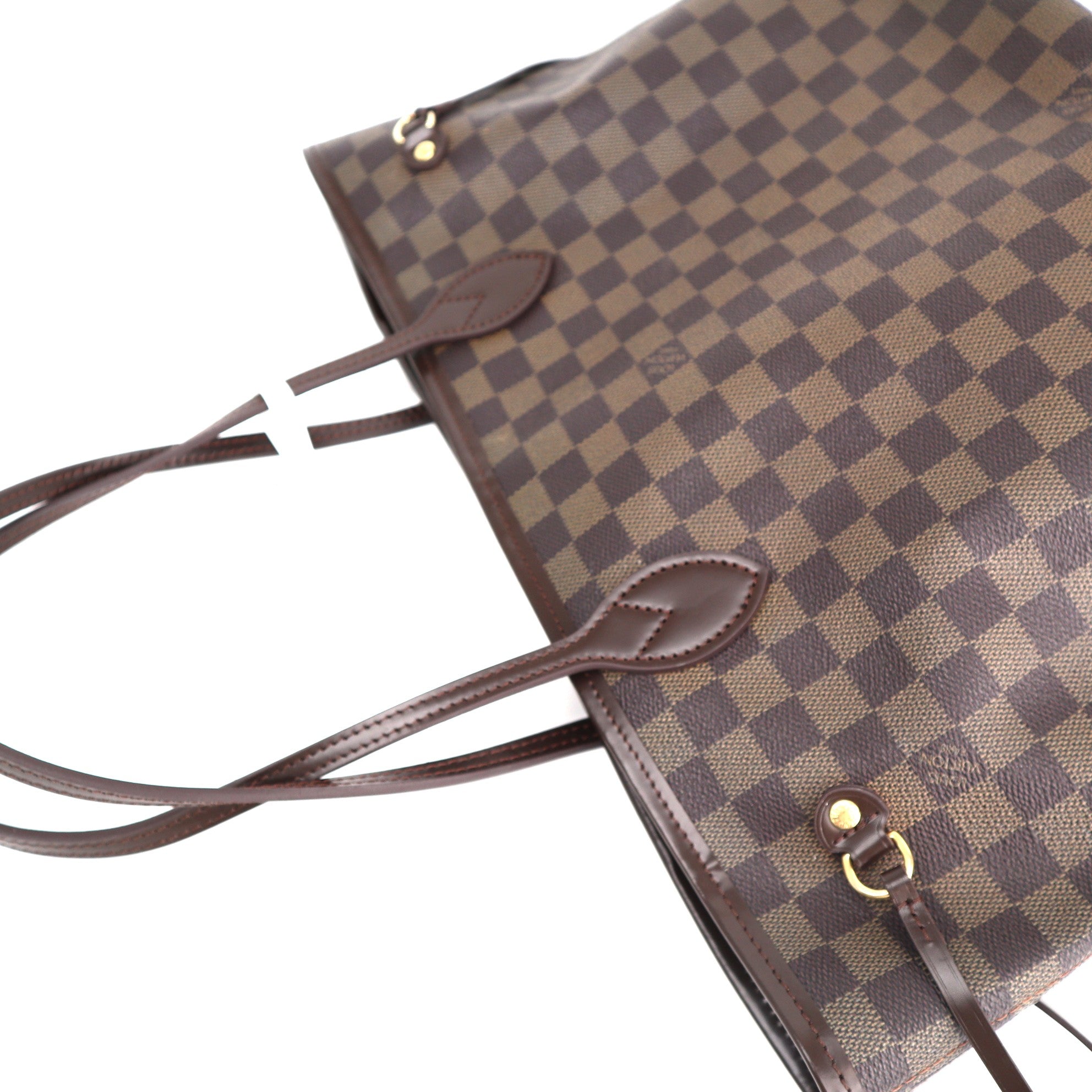 C1314 Louis Vuitton neverfull MM Damier Ebene-Pre Owned