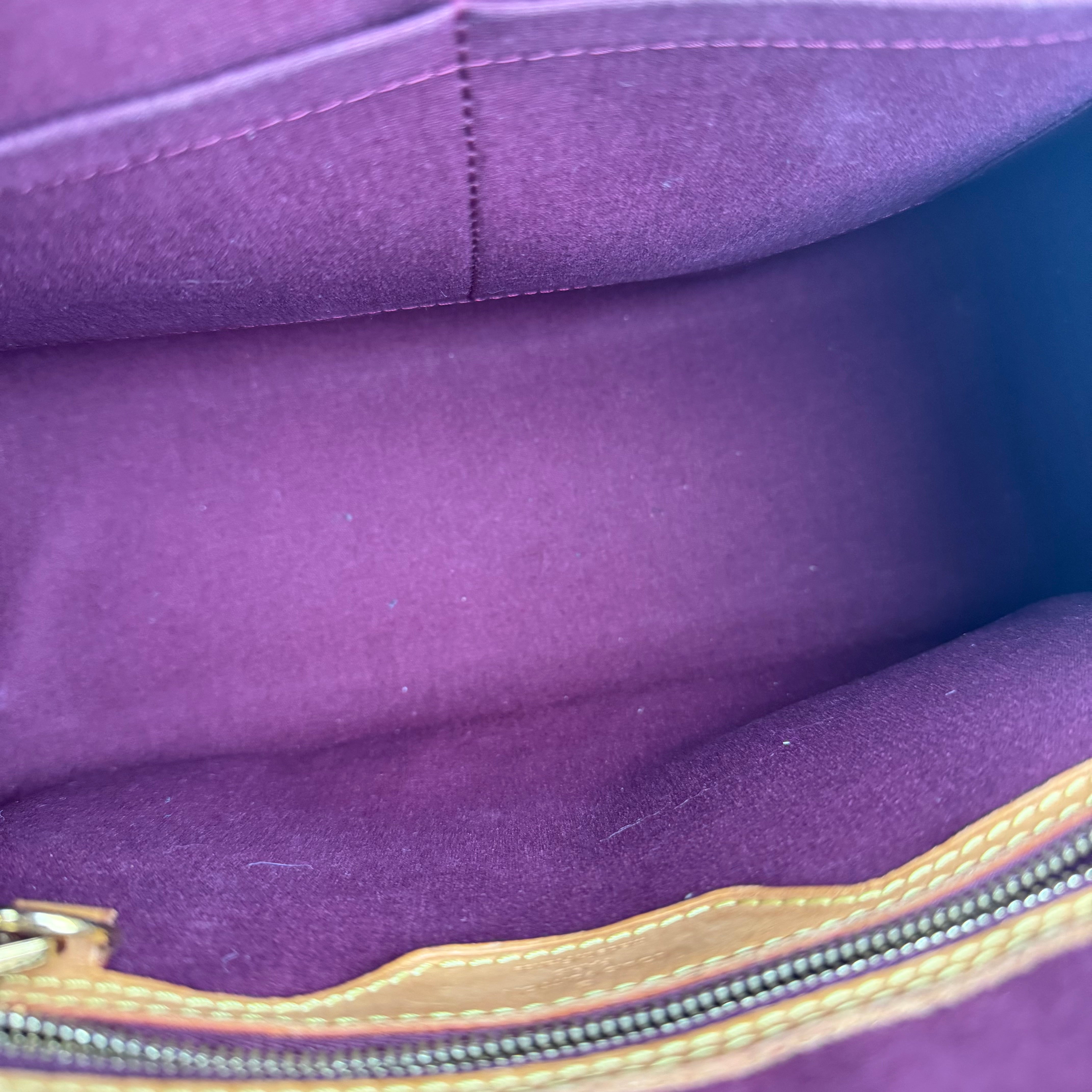 J3718 Louis Vuitton Monogram Embossed Bréa Leather Handbag- Pre Owned