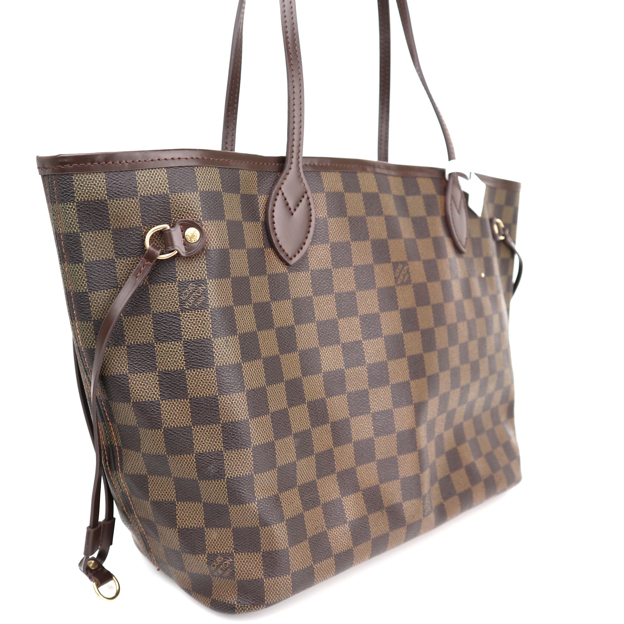 C1315R Louis Vuitton neverfull MM Damier Ebene-Pre Owned