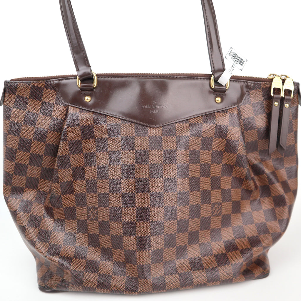 Louis Vuitton Damier Ebene westminster GM Shoulder Bag C1898 | Pre-Owned Excellent Brown Damier Ebene Canvas