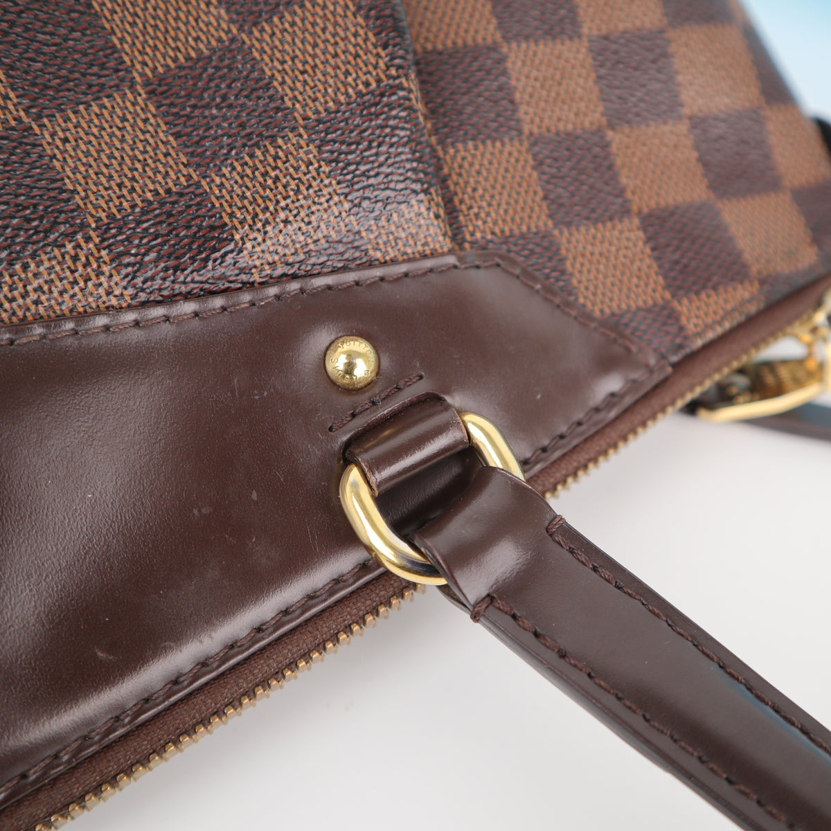 Louis Vuitton Damier Ebene westminster GM Shoulder Bag C1898 | Pre-Owned Excellent Brown Damier Ebene Canvas