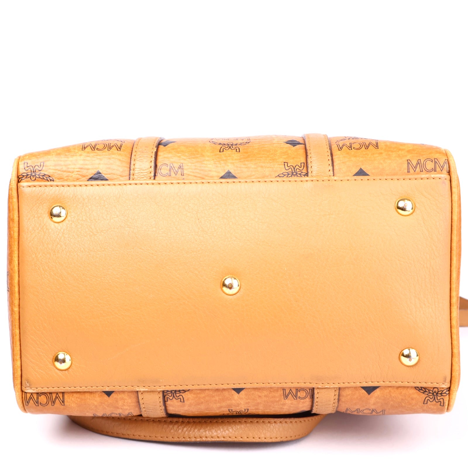 J3587 MCM Small Patricia Saddle Bag - Pre Owned