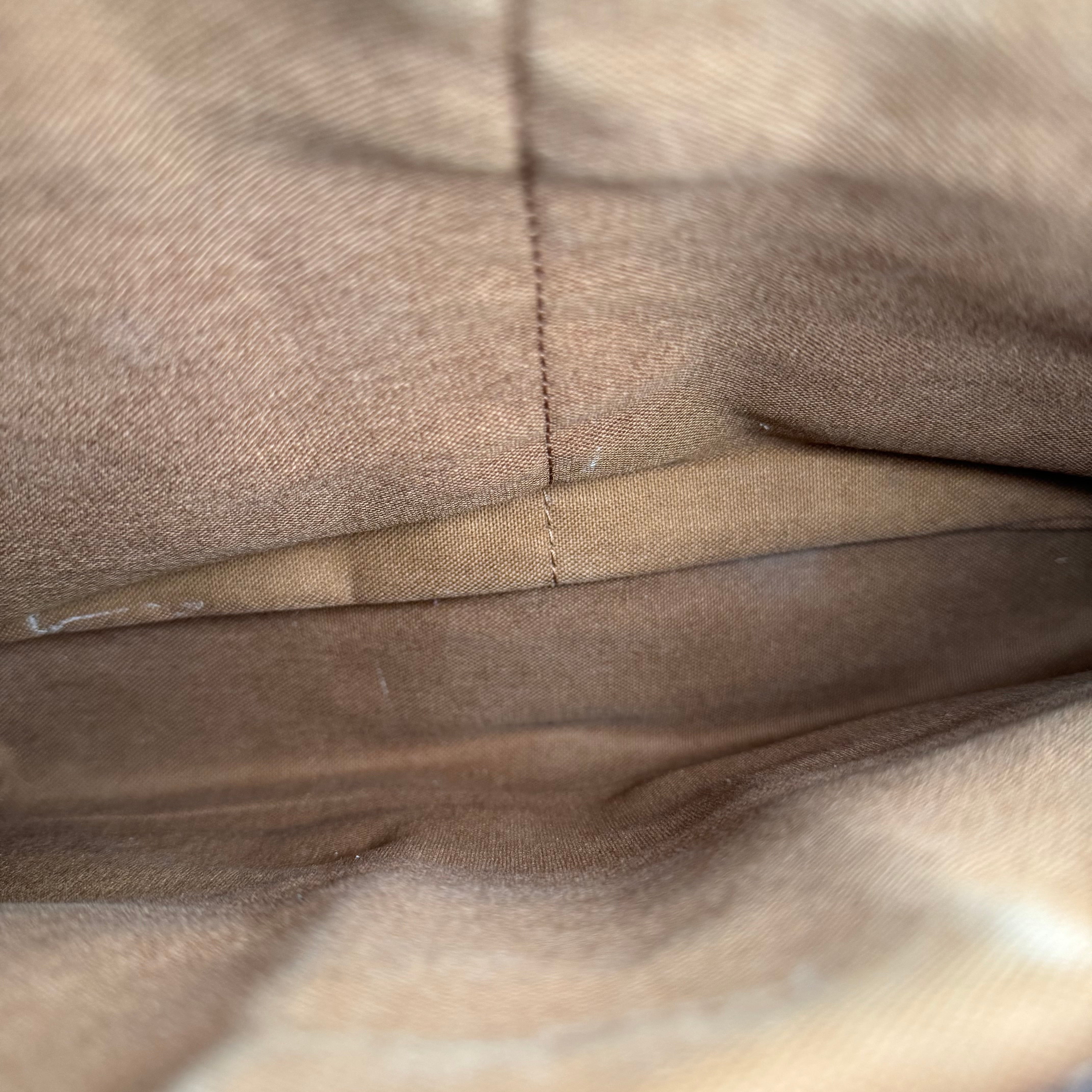 J3725 Louis Vuitton Hand Bag Broadway Brown Monogram- Pre Owned