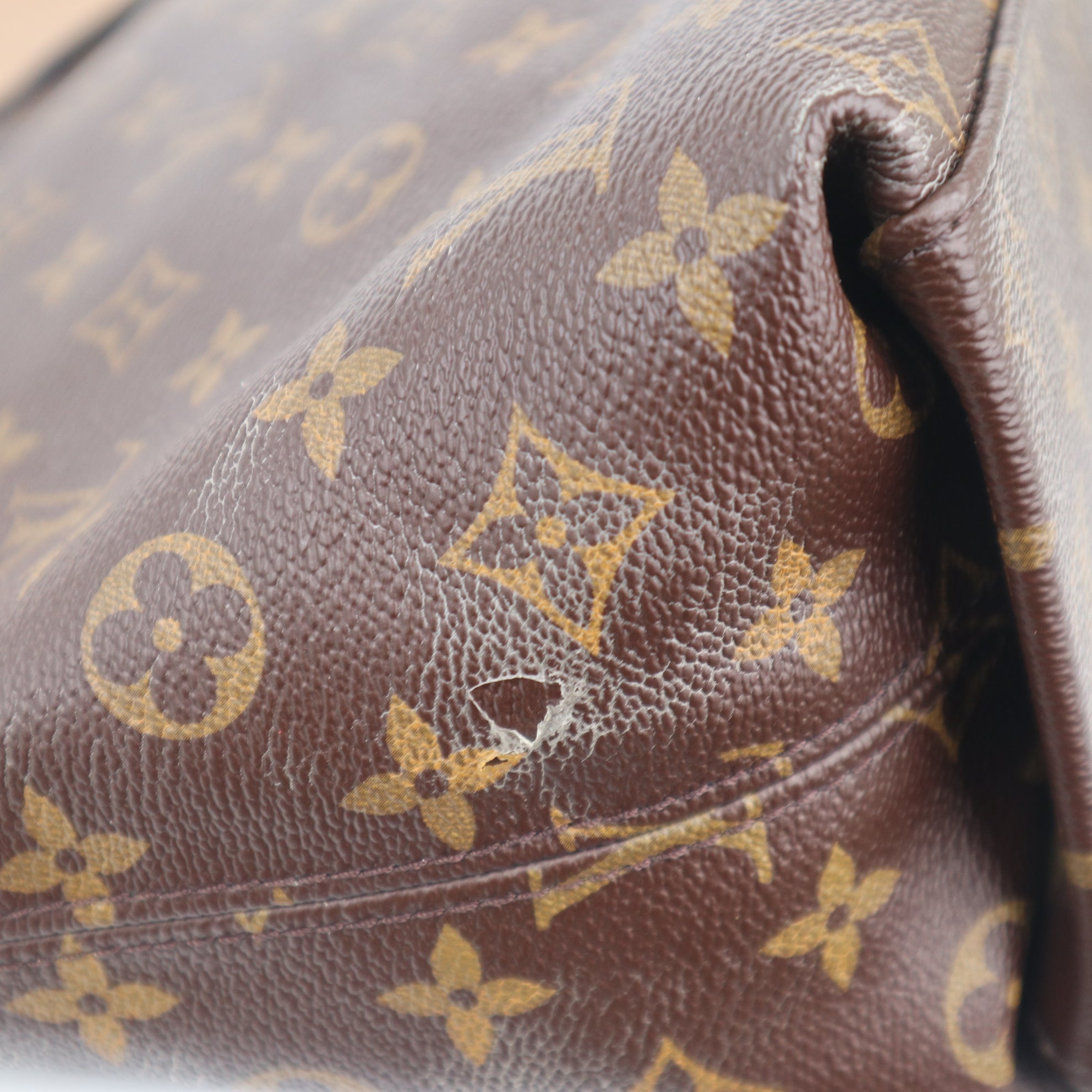 Louis Vuitton Monogram Tuileries Hobo Shoulder Bag C1900# | Pre-Owned Excellent Brown Monogram Canvas