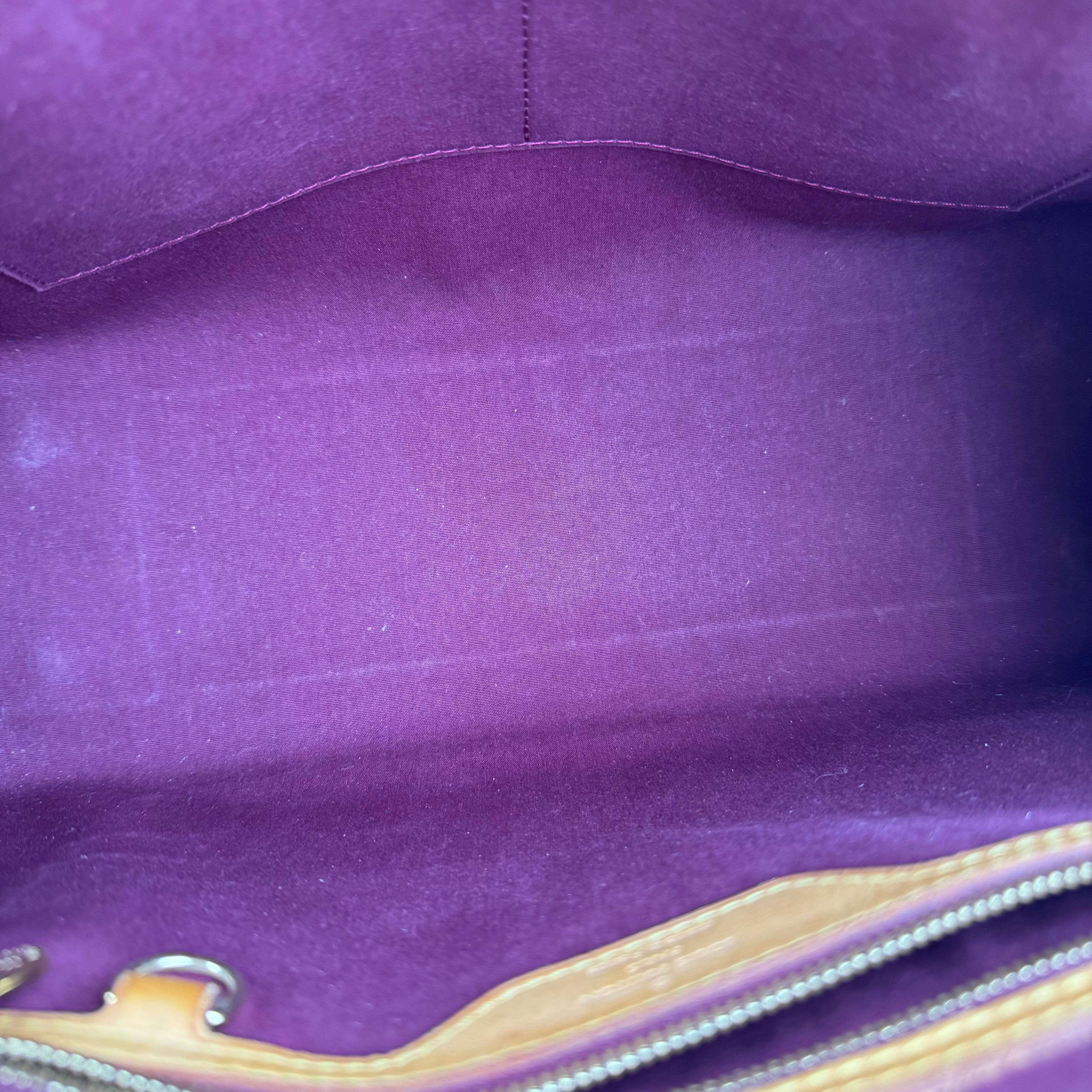 J3438 Louis Vuitton Monogram Vernis Brea MM- Pre Owned