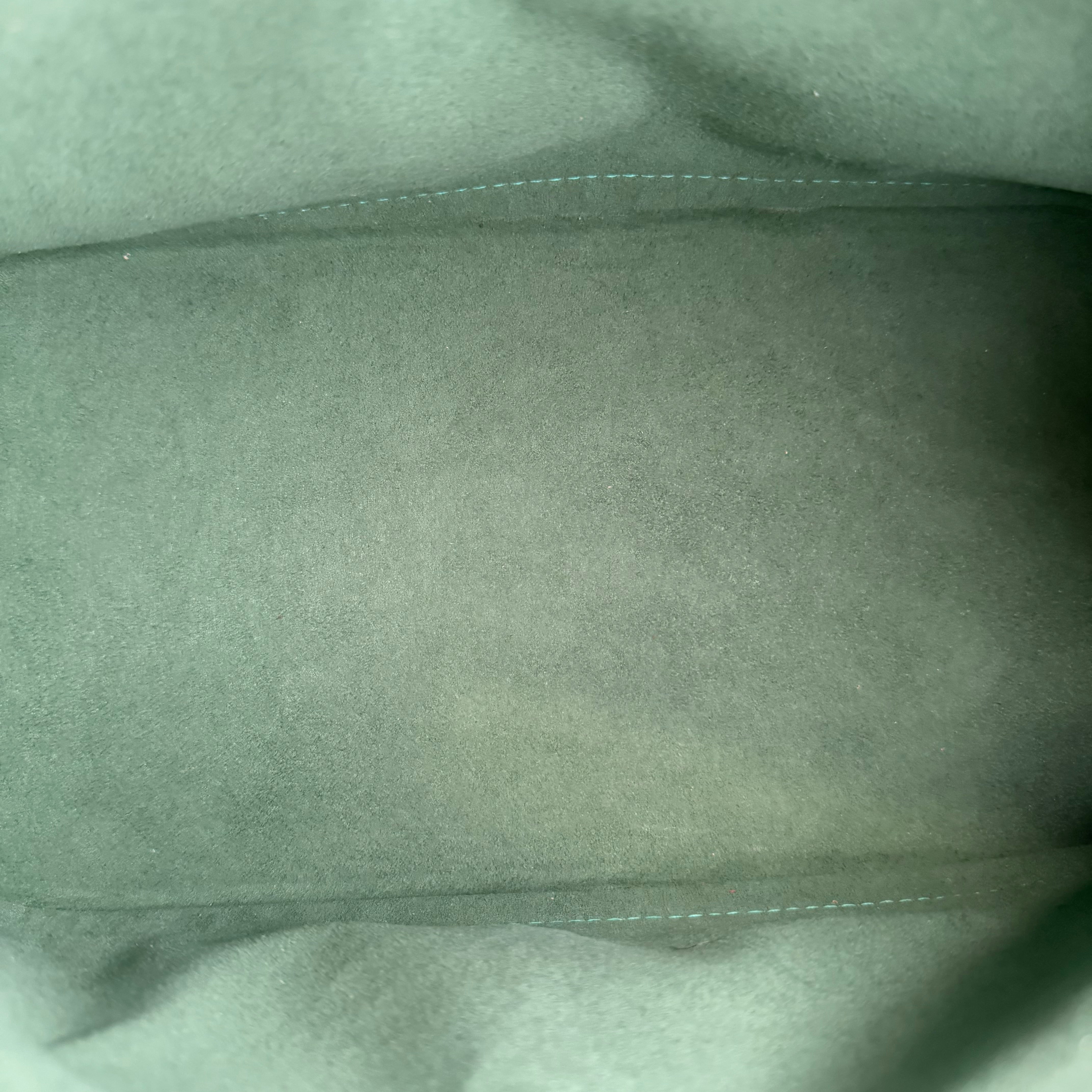 J3739 Louis Vuitton Green Epi Leather Alma Handbag- Pre Owned