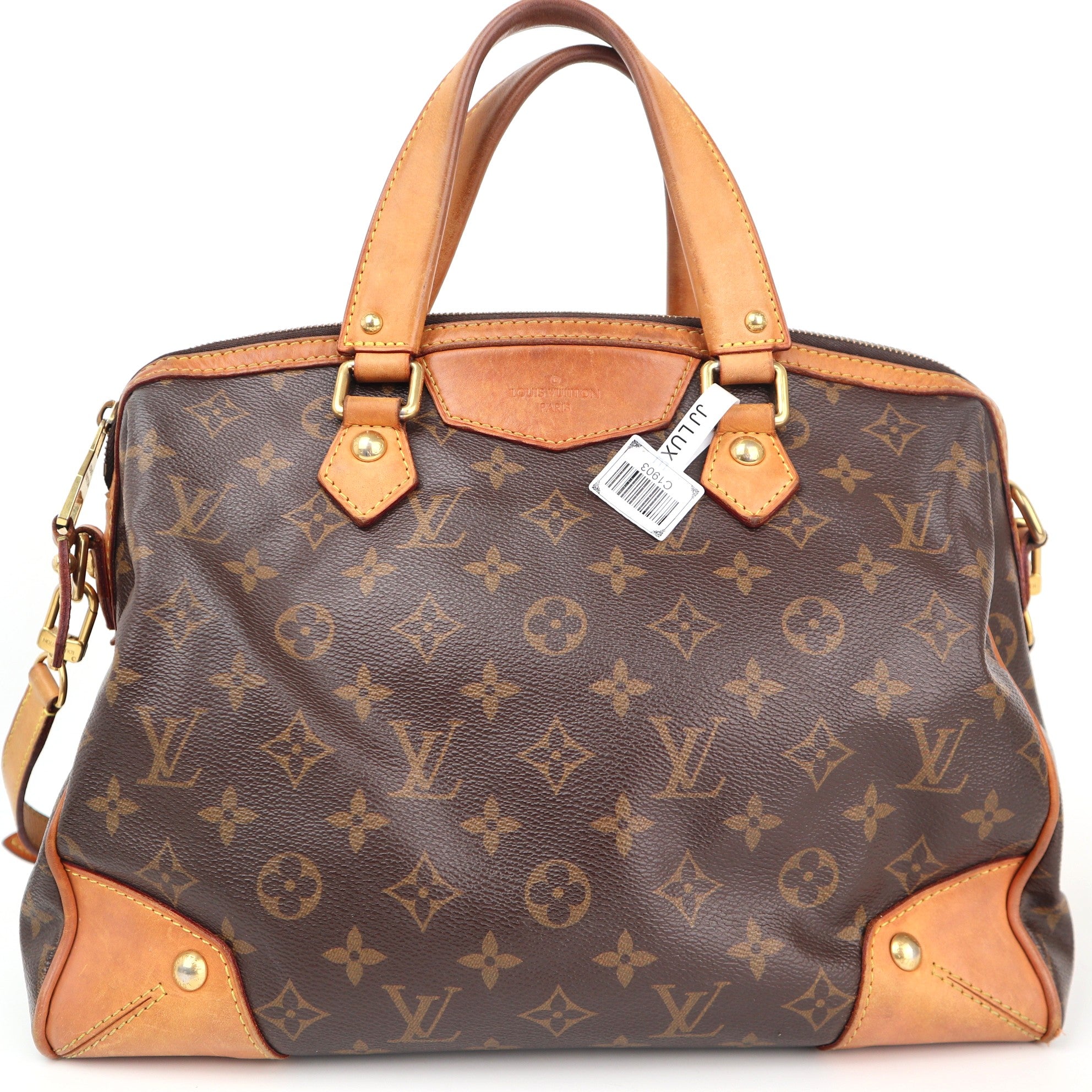 Louis Vuitton Monogram Canvas Retiro PM Shoulder Bag C1903 | Pre-Owned Very Good Brown Monogram Canvas