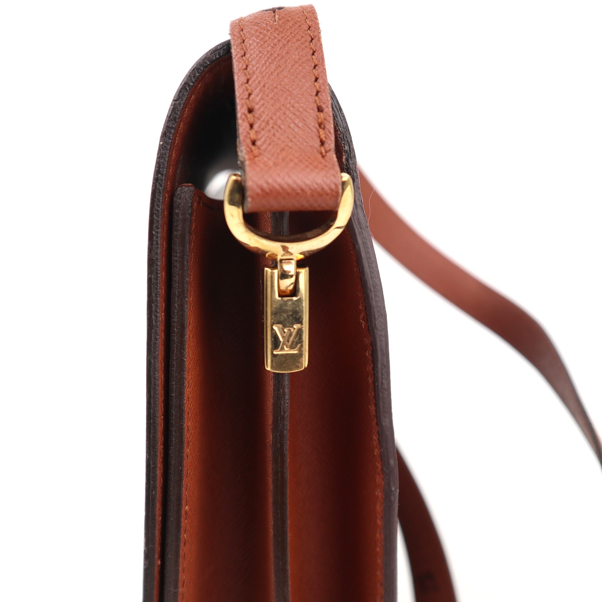 Louis Vuitton Monogram Raspai Vintage Shoulder Bag Shoulder Bag C1904 | Pre-Owned Very Good Brown Monogram Canvas