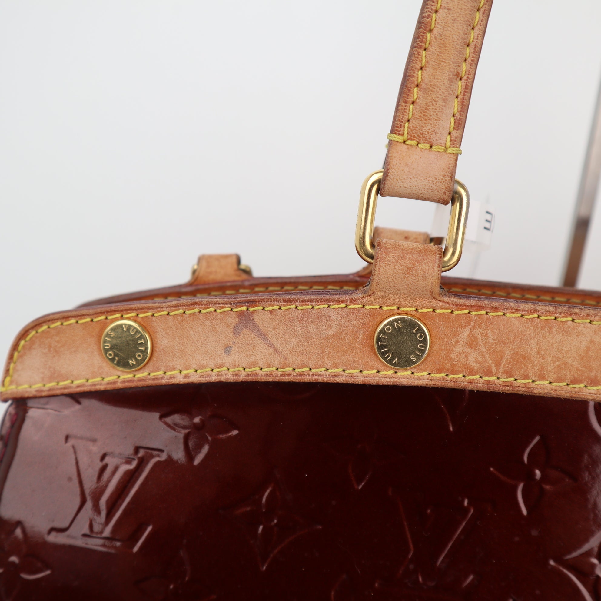 Louis Vuitton Monogram Vernis Brea MM Shoulder Bag C1905 | Pre-Owned Very Good Brown Monogram, Monogram Vernis Canvas, Leather
