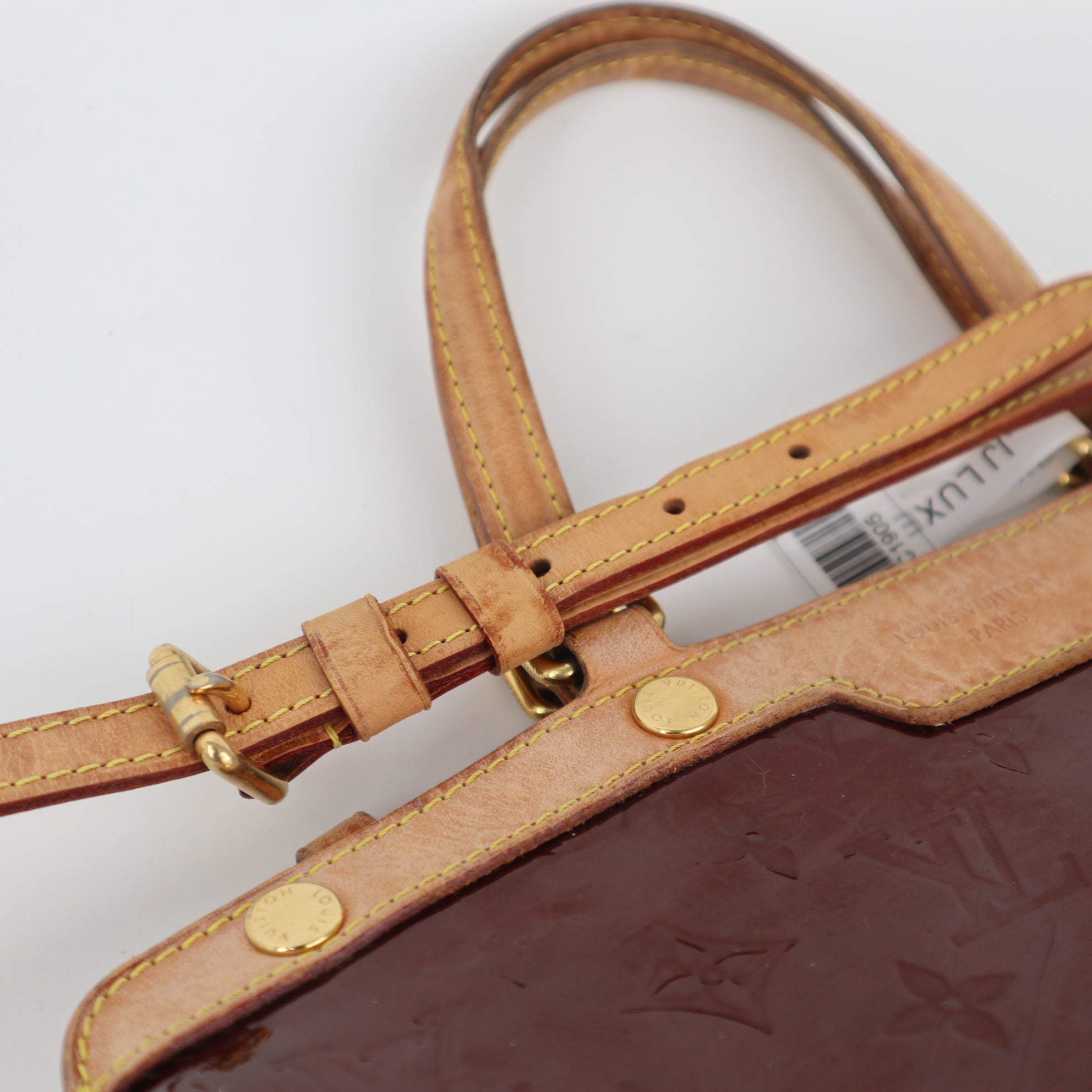 Louis Vuitton Monogram Vernis Brea MM Shoulder Bag C1905 | Pre-Owned Very Good Brown Monogram, Monogram Vernis Canvas, Leather