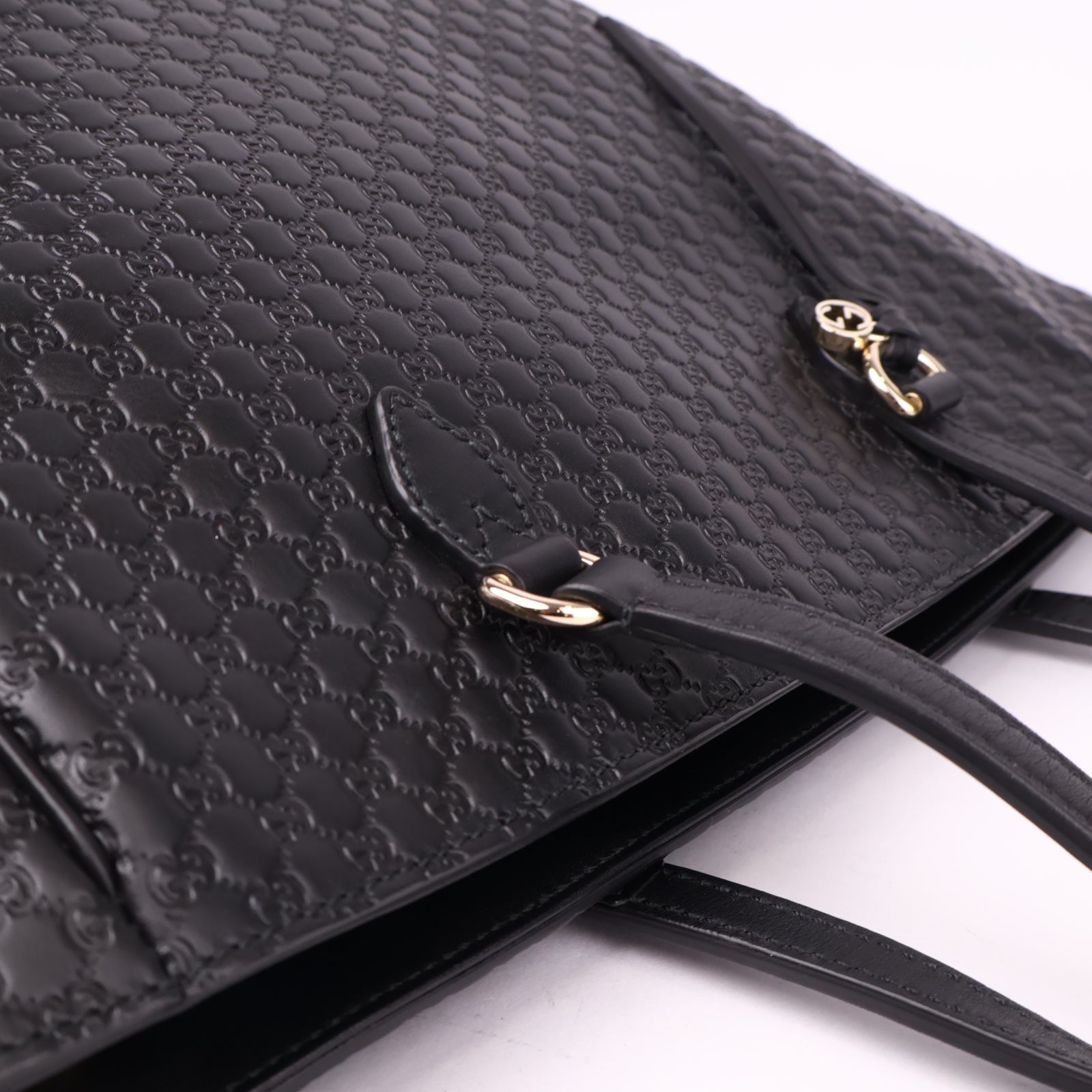 J3636 Gucci Small Microguccissima Bree Satchel- Pre Owned