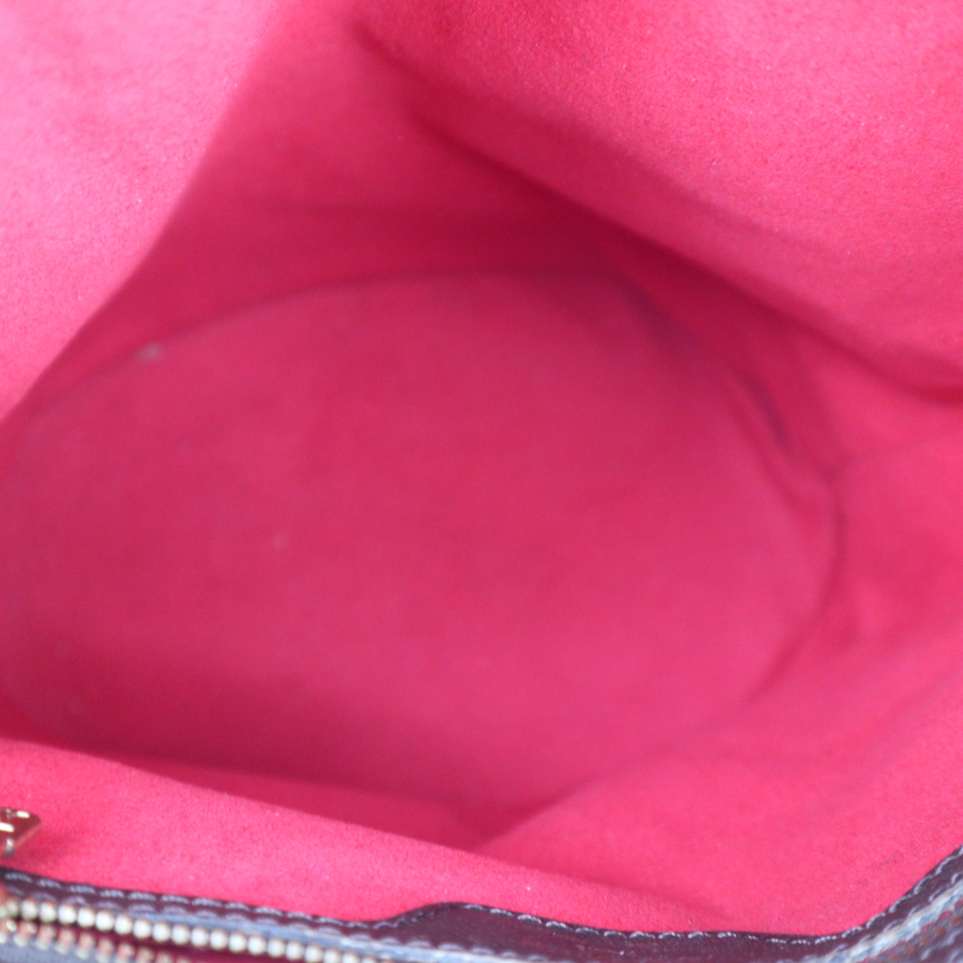 C1906R Louis Vuitton Bucket Bag Marais Bucket | Pre-Owned Excellent Brown Damier Ebene Canvas