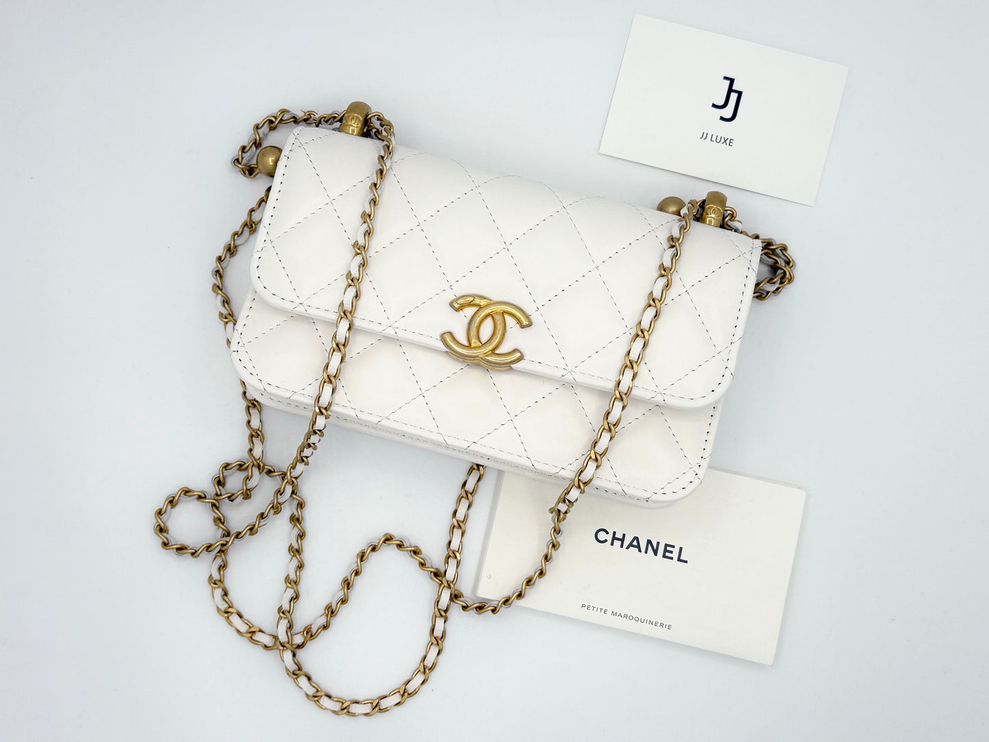 Chanel Women O-PHONE HOLDER WITH CHAIN