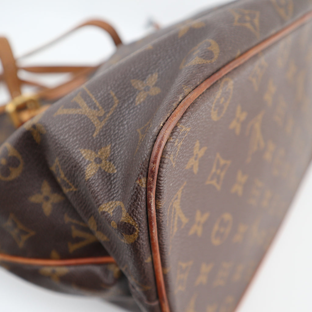 C1909 Louis Vuitton Shoulder Bag Monogram Canvas Palermo | Pre-Owned Very Good Brown Canvas Monogram