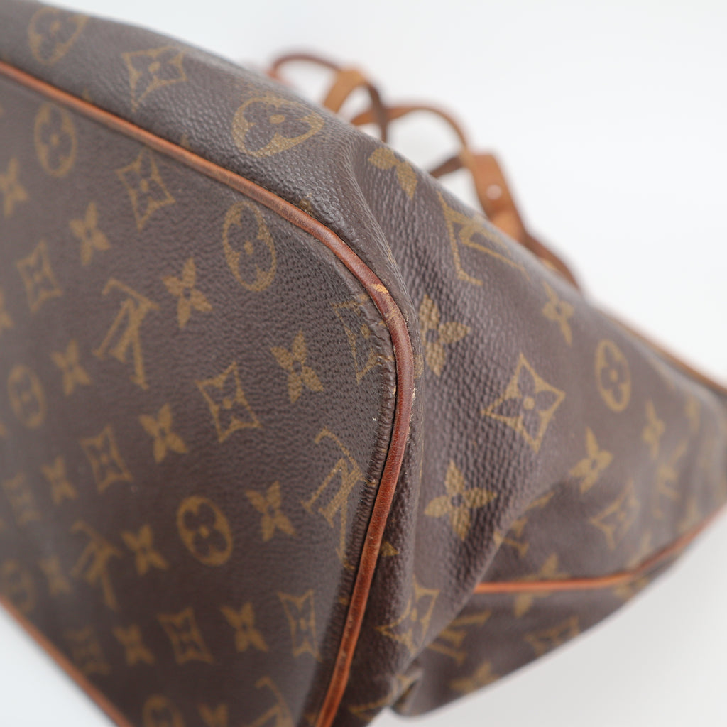 C1909 Louis Vuitton Shoulder Bag Monogram Canvas Palermo | Pre-Owned Very Good Brown Canvas Monogram