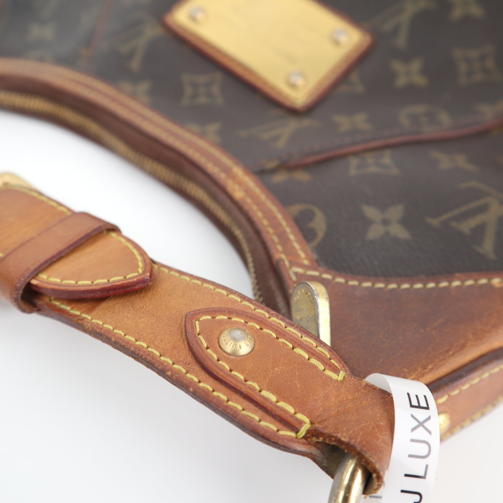 C1912 Louis Vuitton Shoulder Bag Monogram Thames PM | Pre-Owned Good Brown Canvas Monogram