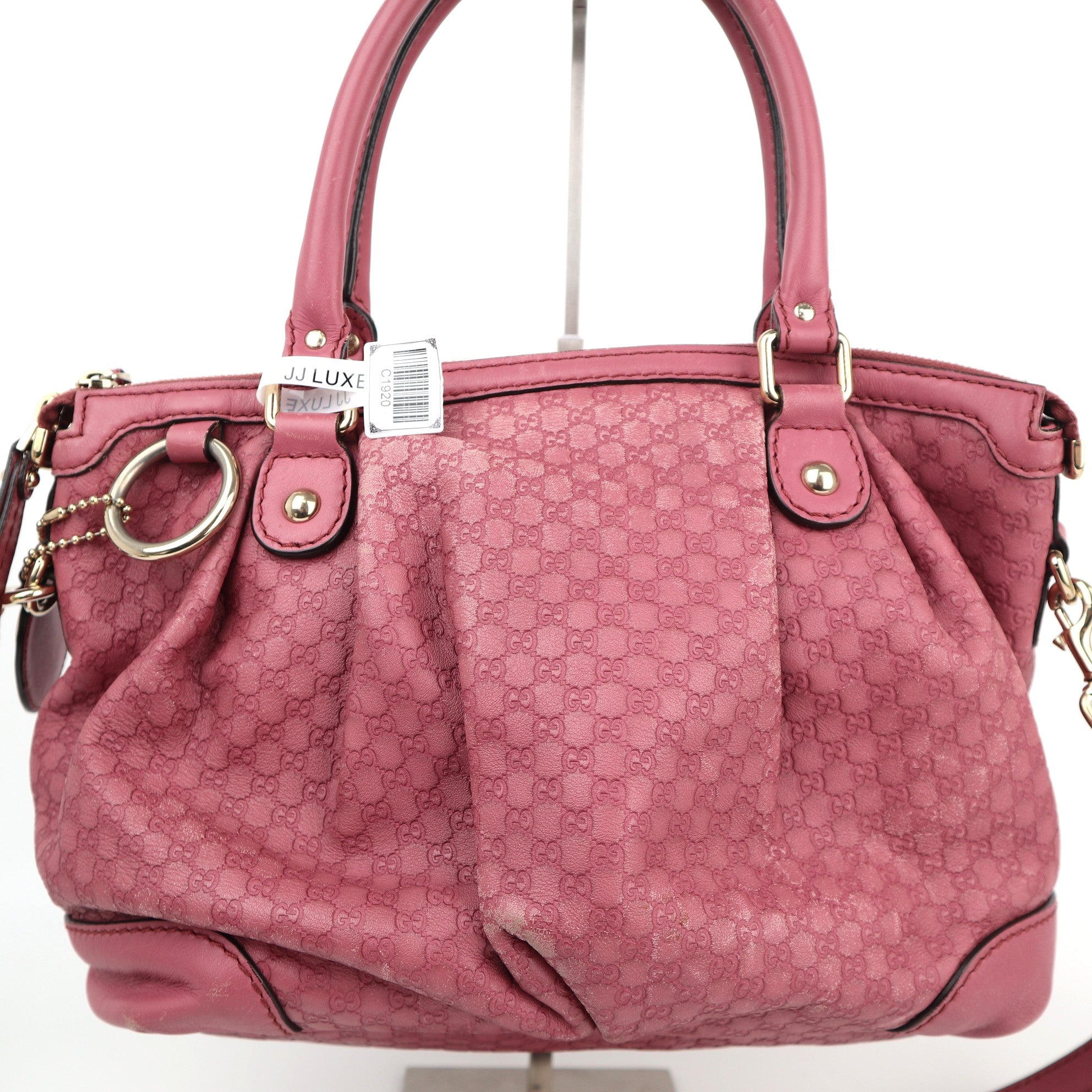 C1920# Gucci Shoulder Bag Microguccissima Sukey Bag | Pre-Owned Very Good Leather