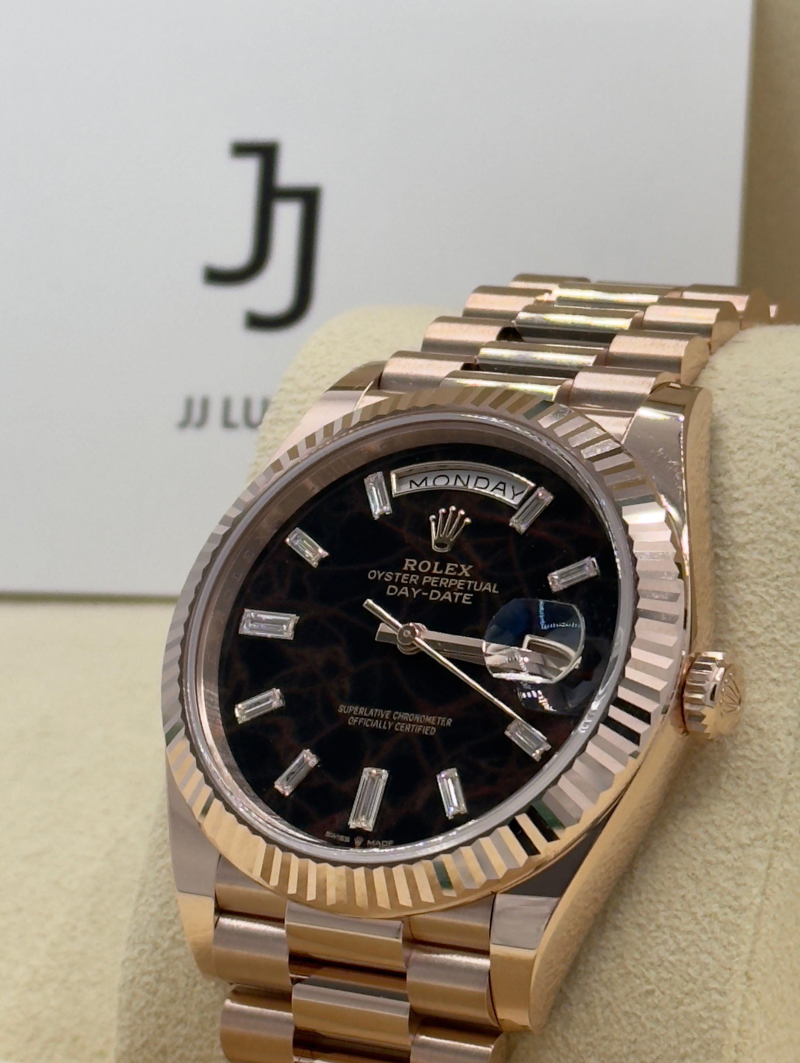 ROLEX Day-Date Eisenkiesel 40mm 228235