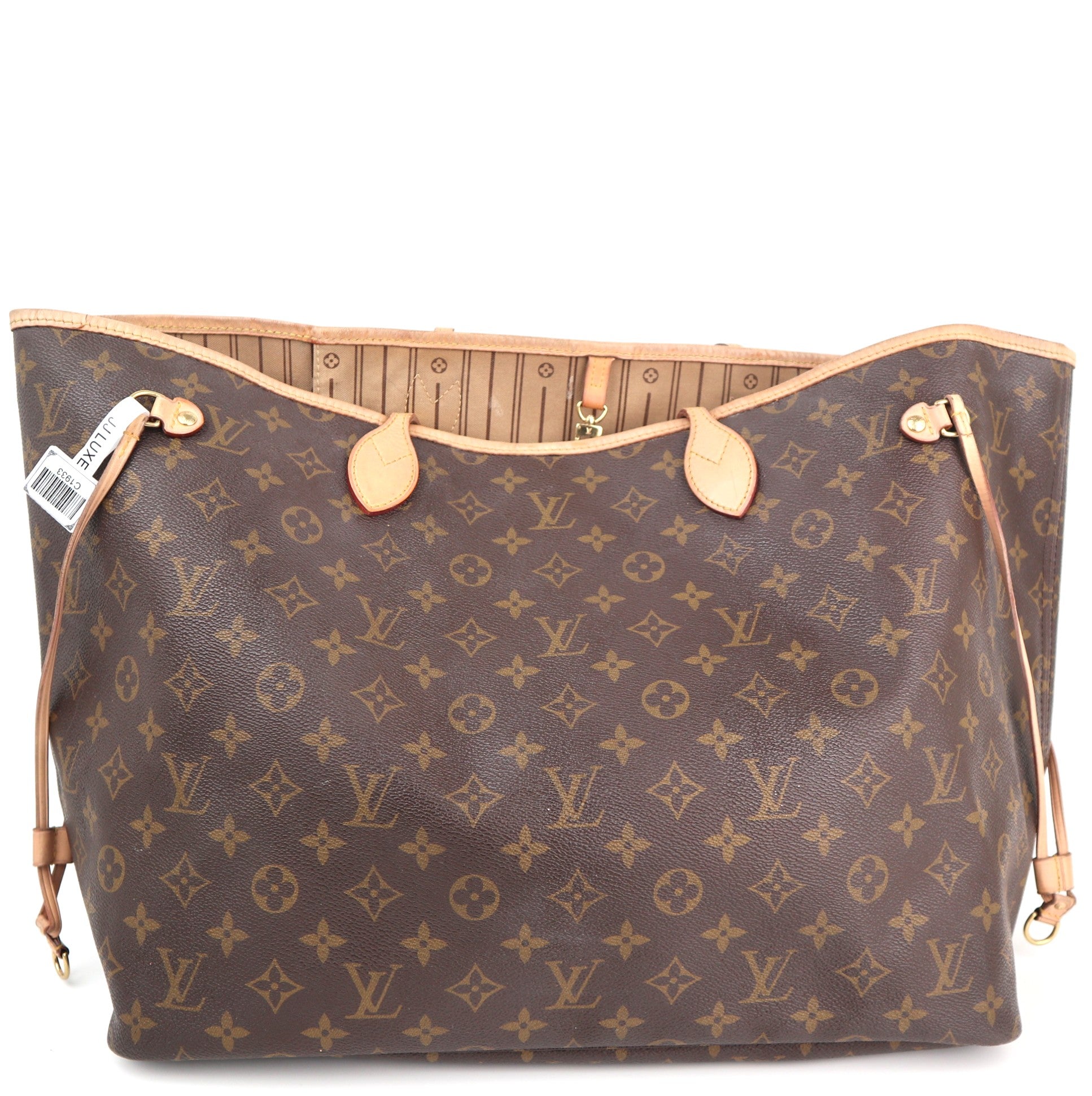 C1933 Louis Vuitton Shoulder Bag Monogram Neverfull GM | Pre-Owned Very Good Brown Canvas Monogram
