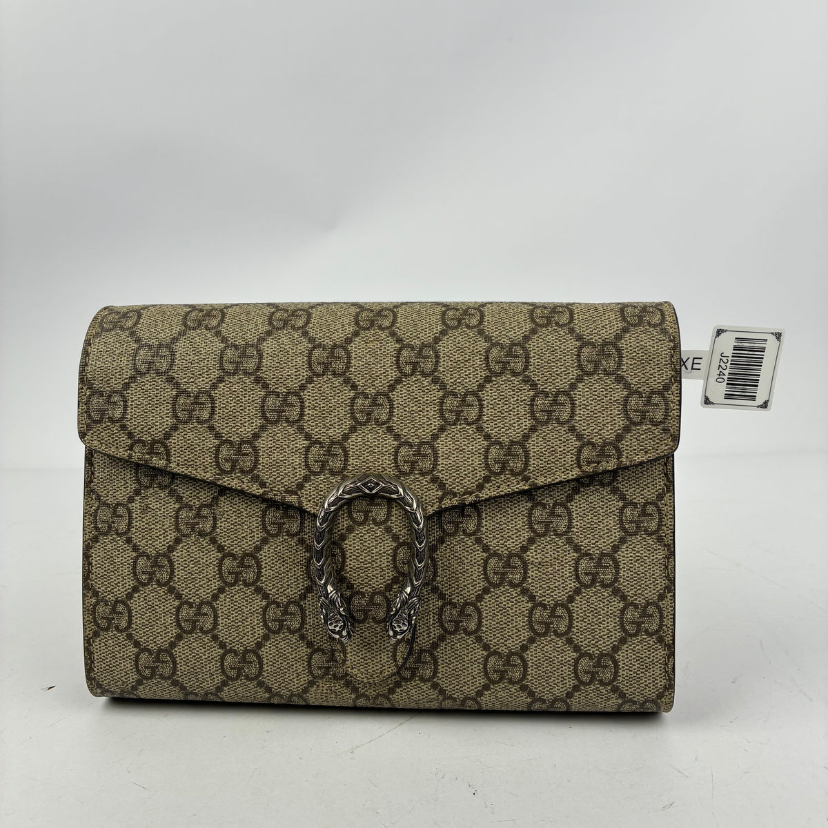 J2240 Gucci Shoulder Bag | Pre-Owned Like New Monogram Leather