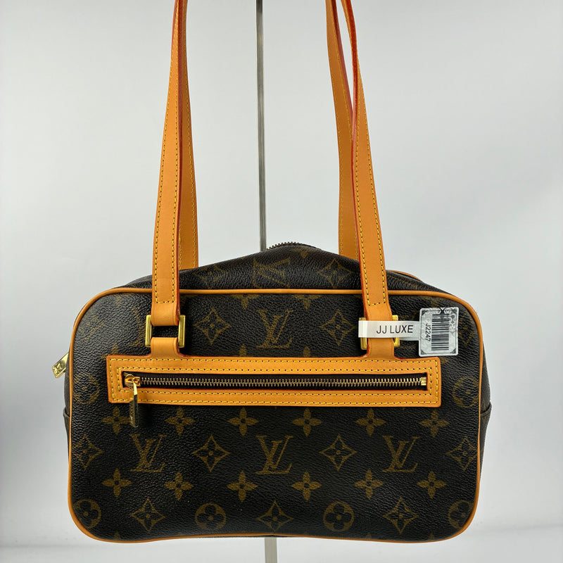 J2247 Louis Vuitton Shoulder Bag | Pre-Owned Like New Brown Leather