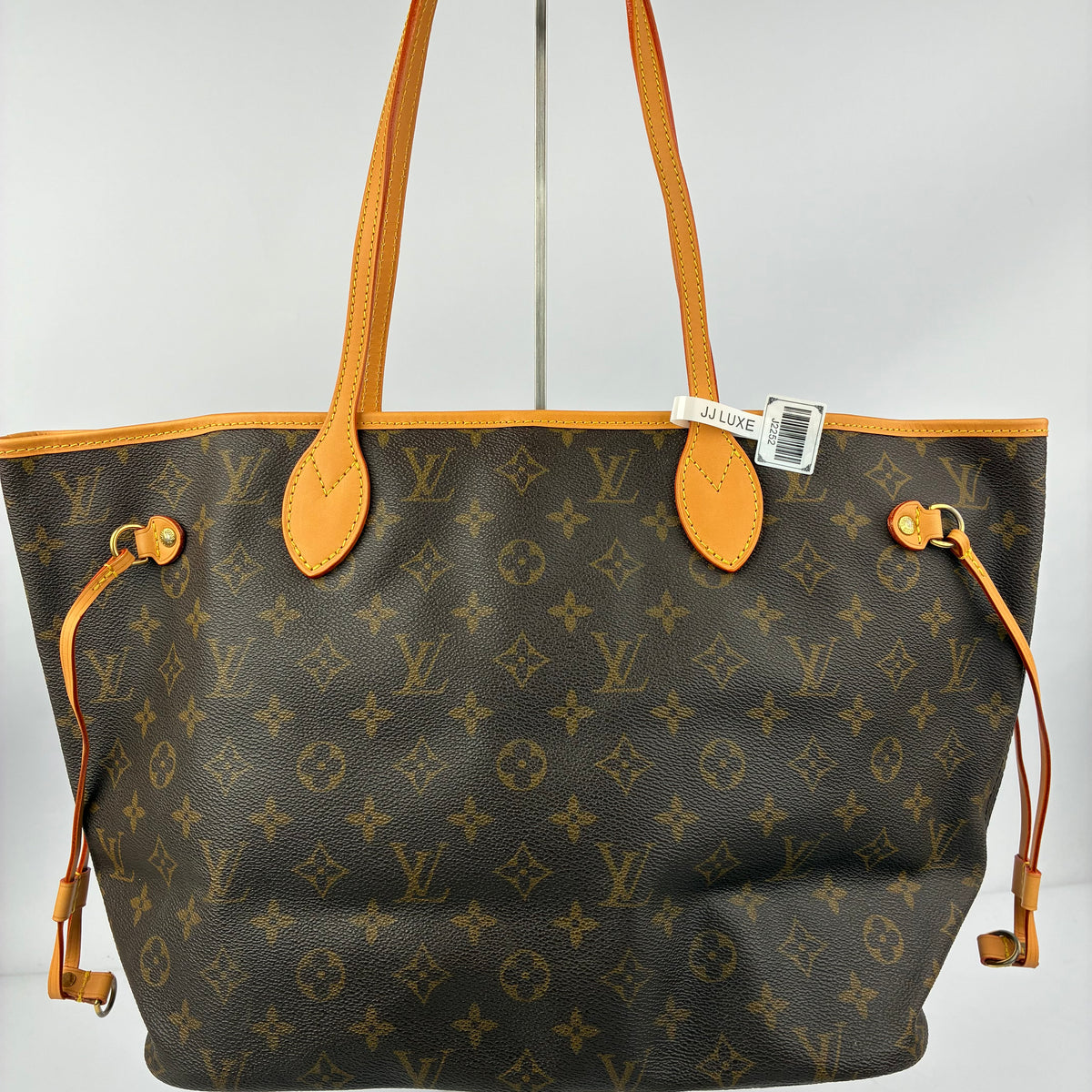 J2252R Louis Vuitton Neverfull MM Shoulder Bag | Pre-Owned Like New Brown Leather