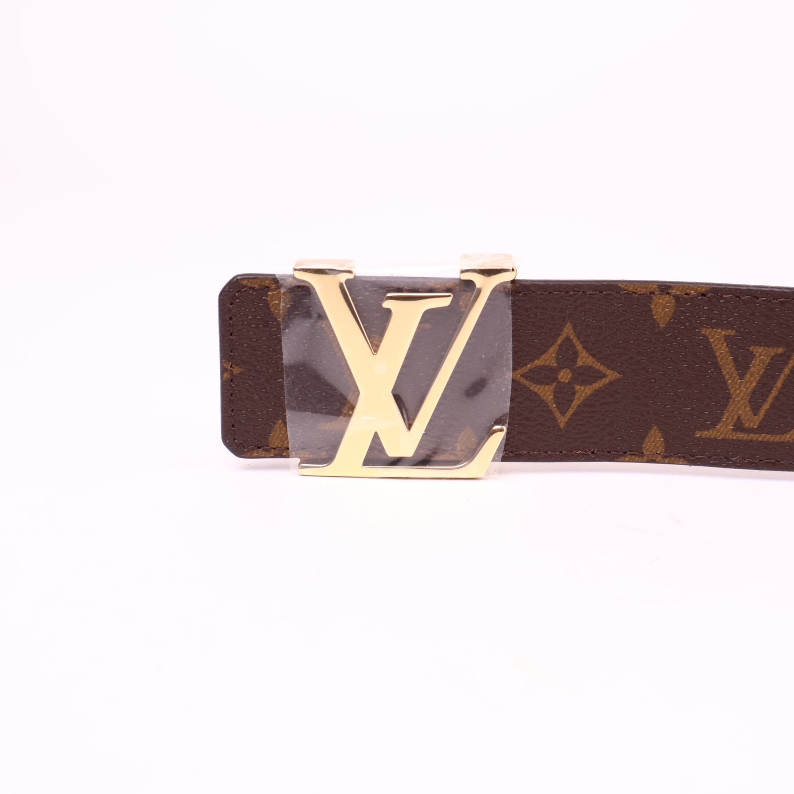 J3663-LOUIS VUITTON, a monogram canvas belt, size 95/38