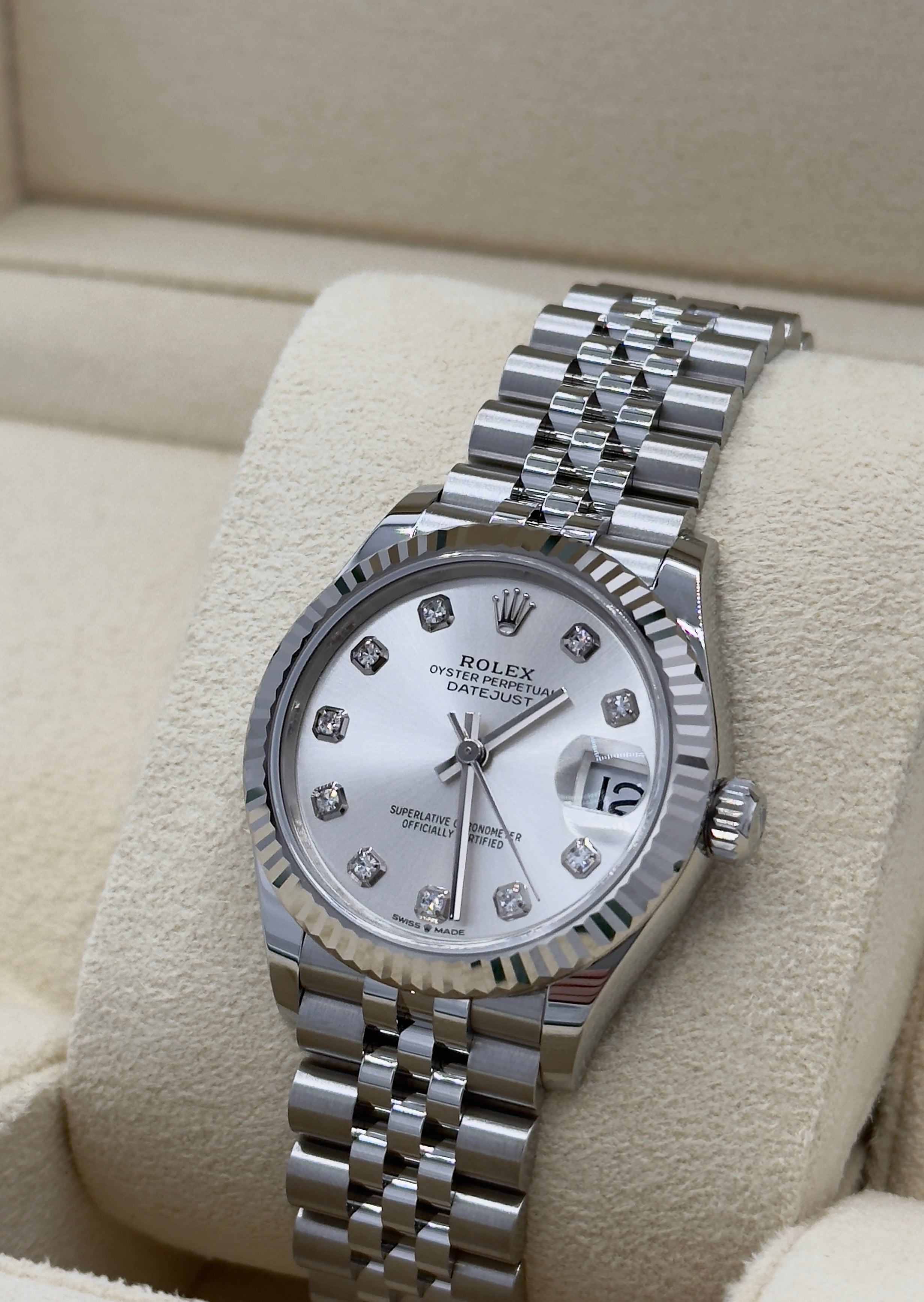 Rolex Datejust Silver 31mm 278274