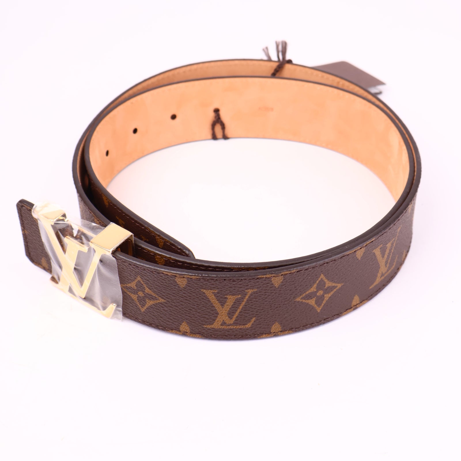 J3664-LOUIS VUITTON, a monogram canvas belt, size 95/38