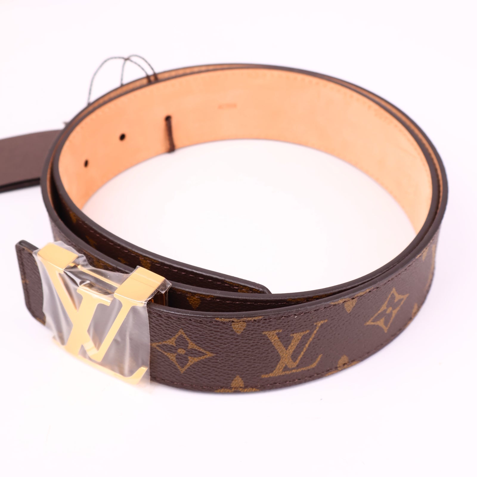 J3662-LOUIS VUITTON, a monogram canvas belt, size 90/36