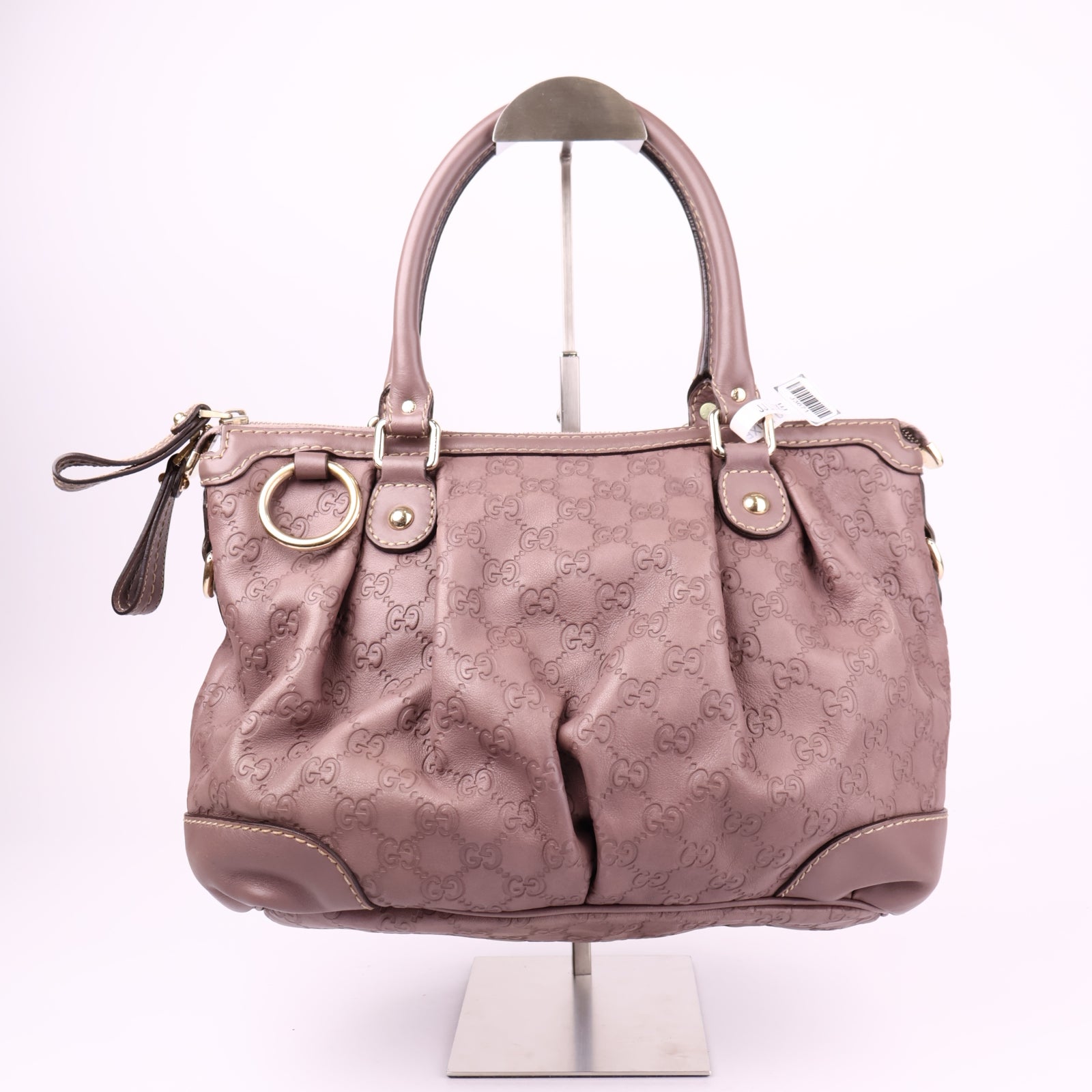 J3671-Gucci  Guccissima Sukey satchel- Pre Owned