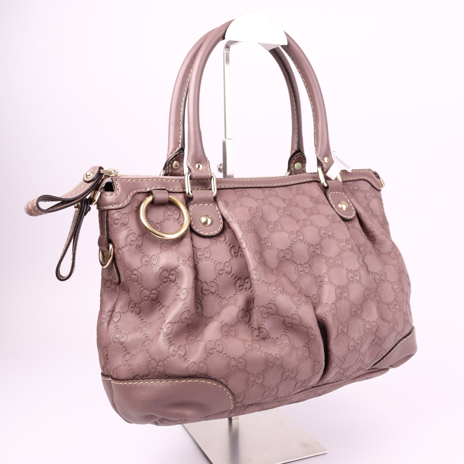 J3671-Gucci  Guccissima Sukey satchel- Pre Owned