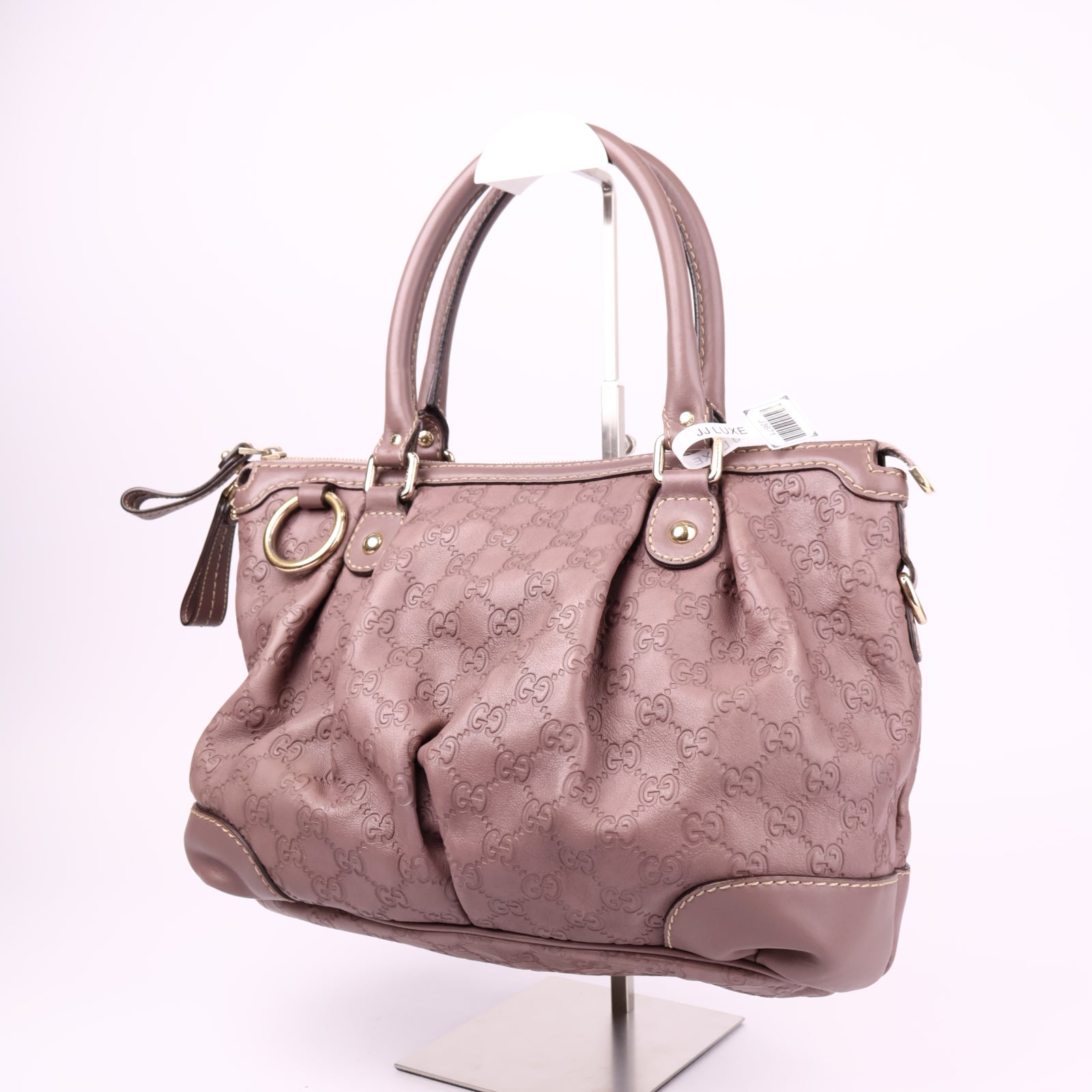 J3671-Gucci  Guccissima Sukey satchel- Pre Owned