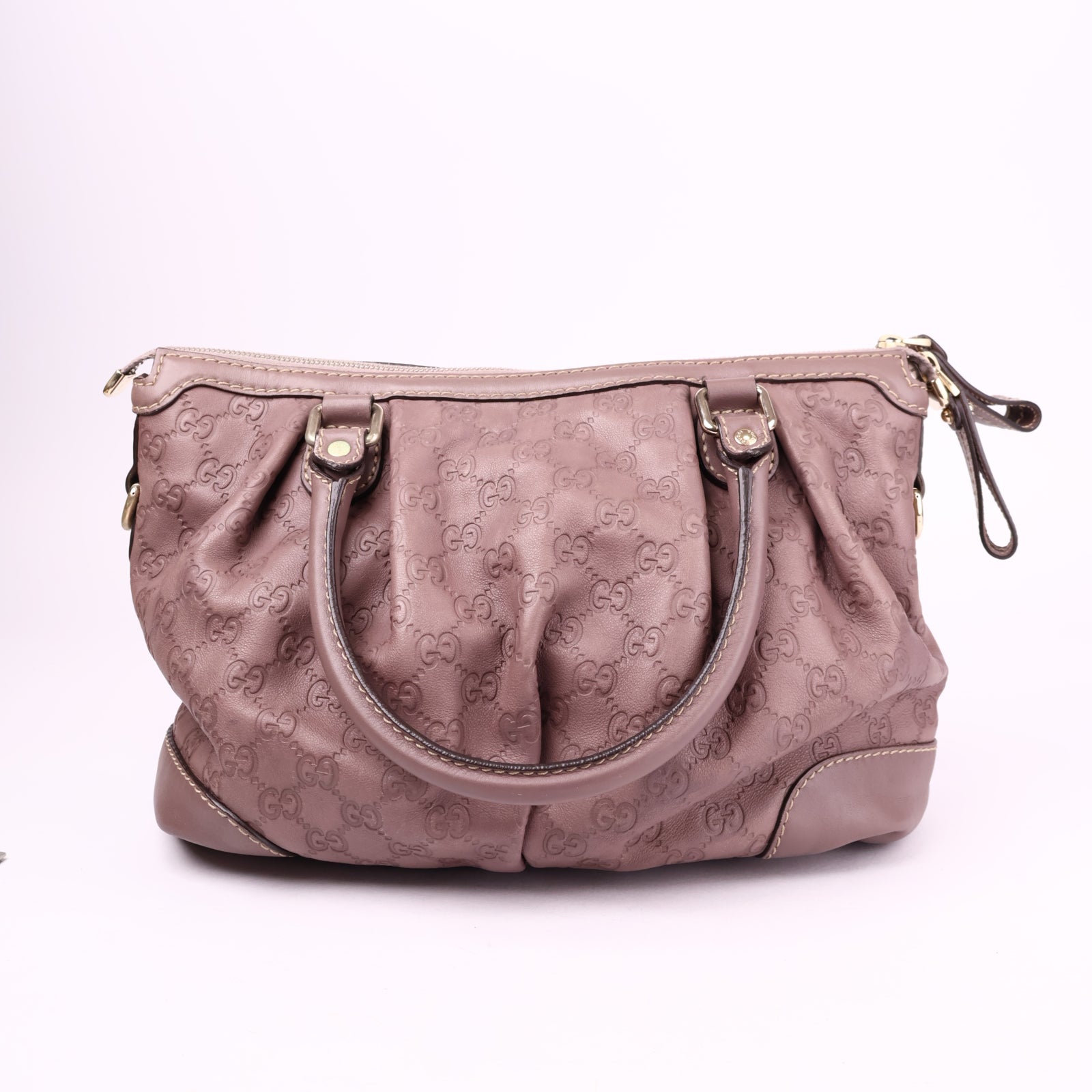 J3671-Gucci  Guccissima Sukey satchel- Pre Owned