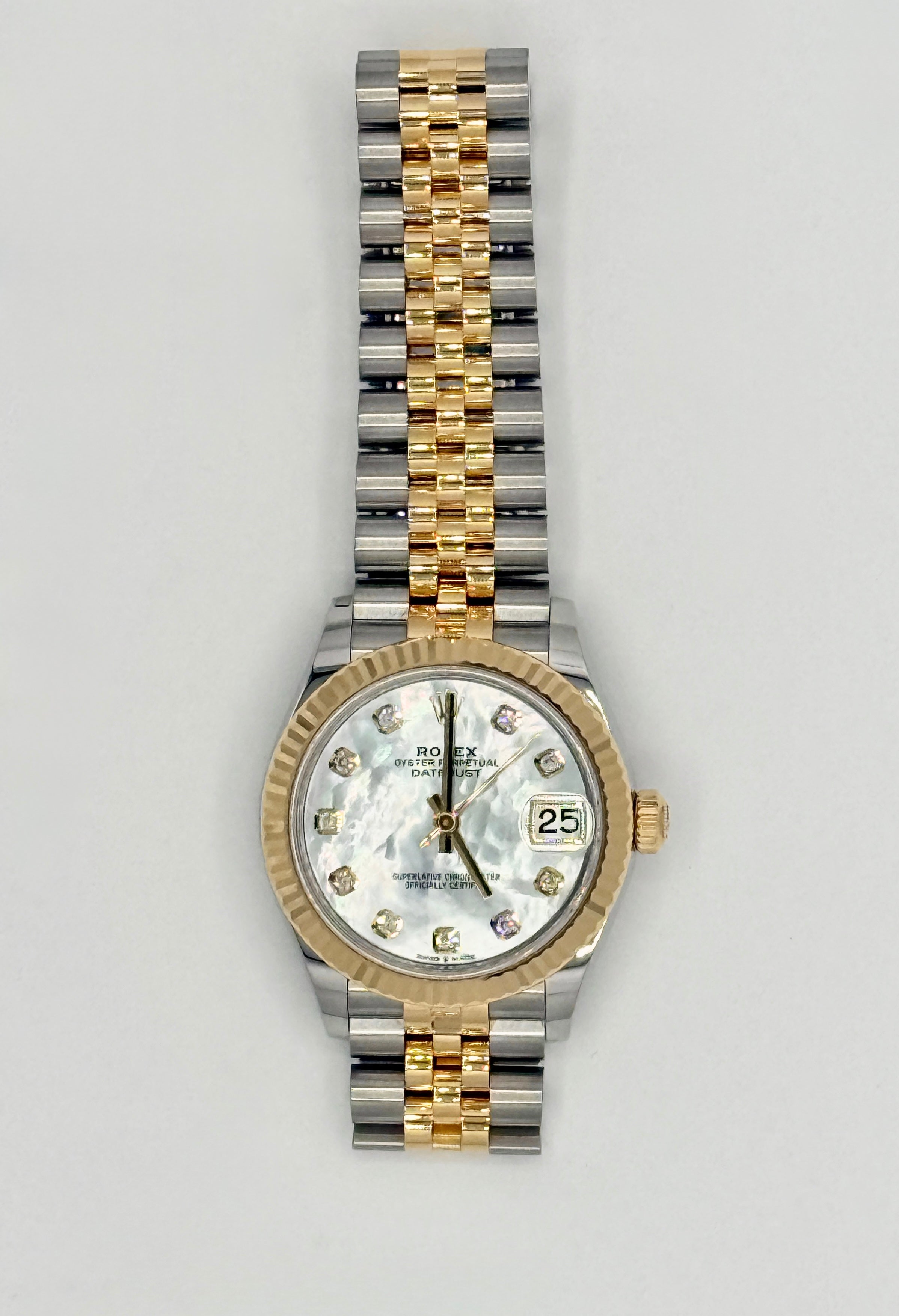 Rolex Datejust White Mother-of-pearl 31mm 278273