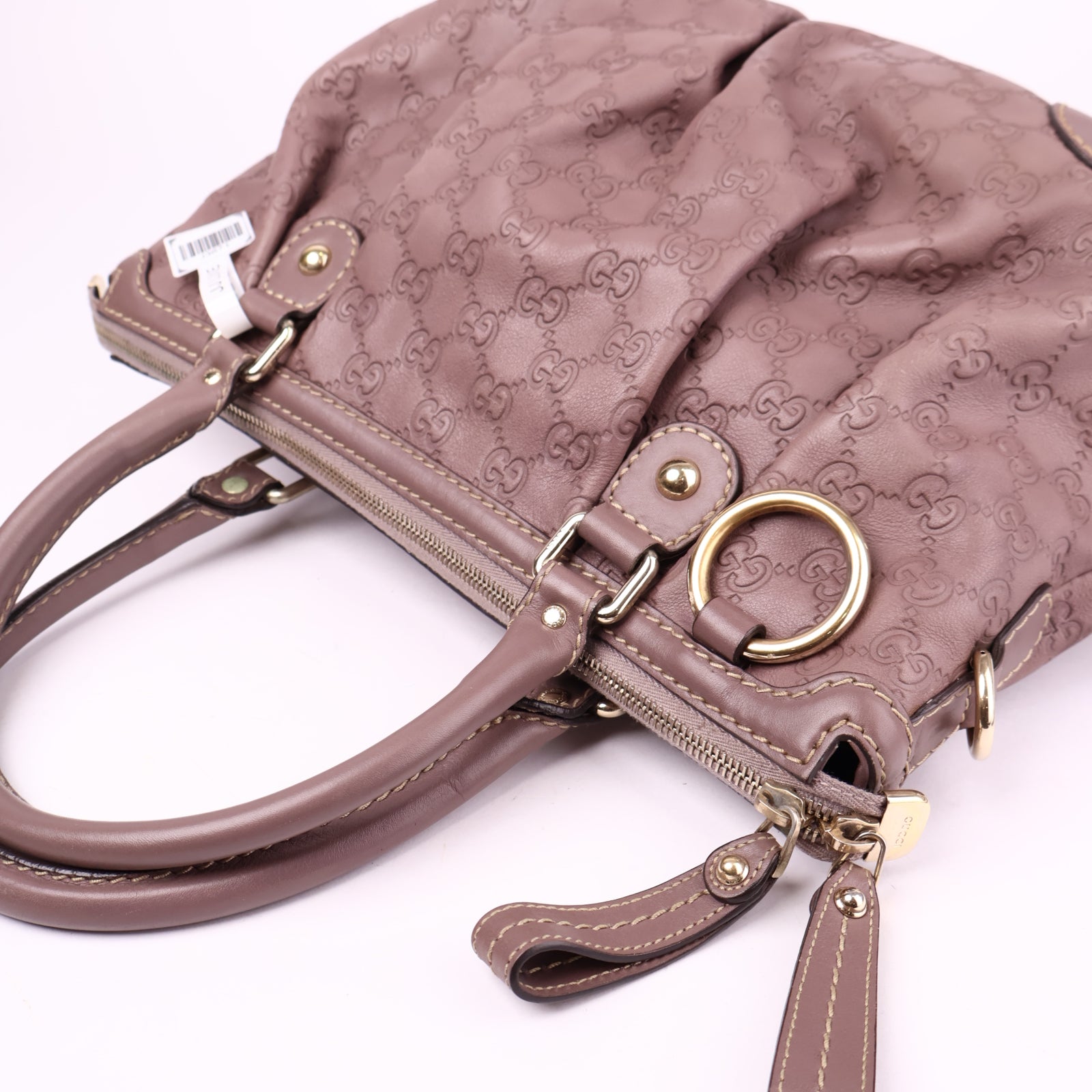 J3671-Gucci  Guccissima Sukey satchel- Pre Owned