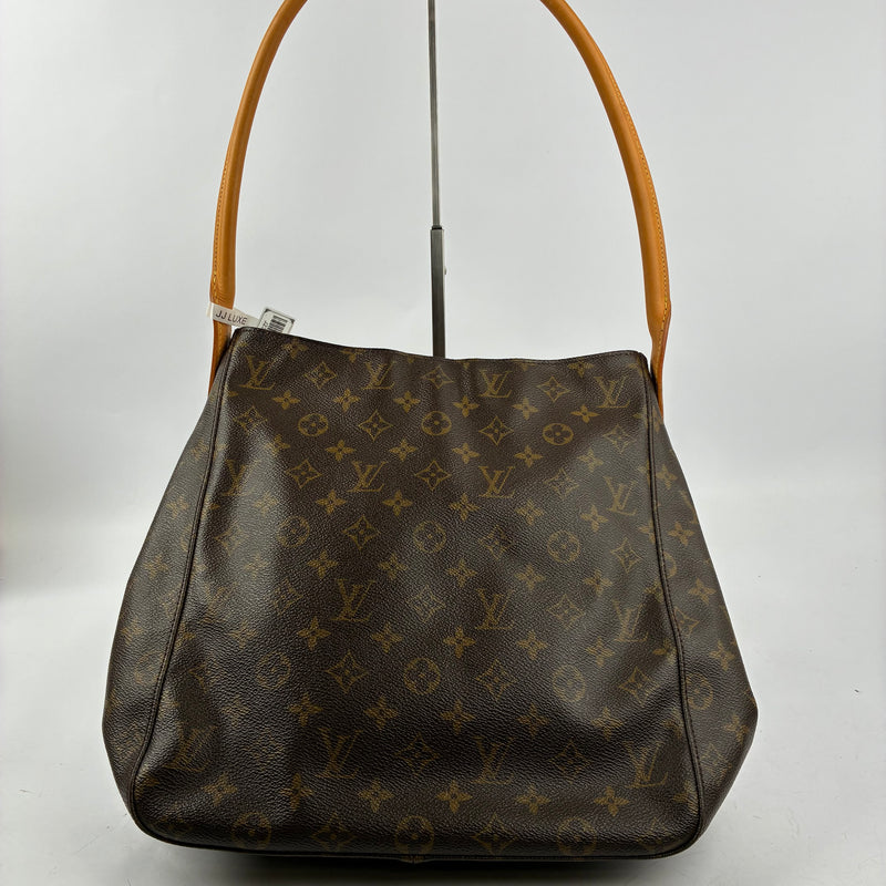 J2388 Louis Vuitton Shoulder Bag Monogram rouge leather | Pre-Owned Like New Red Monogram canvas and leather