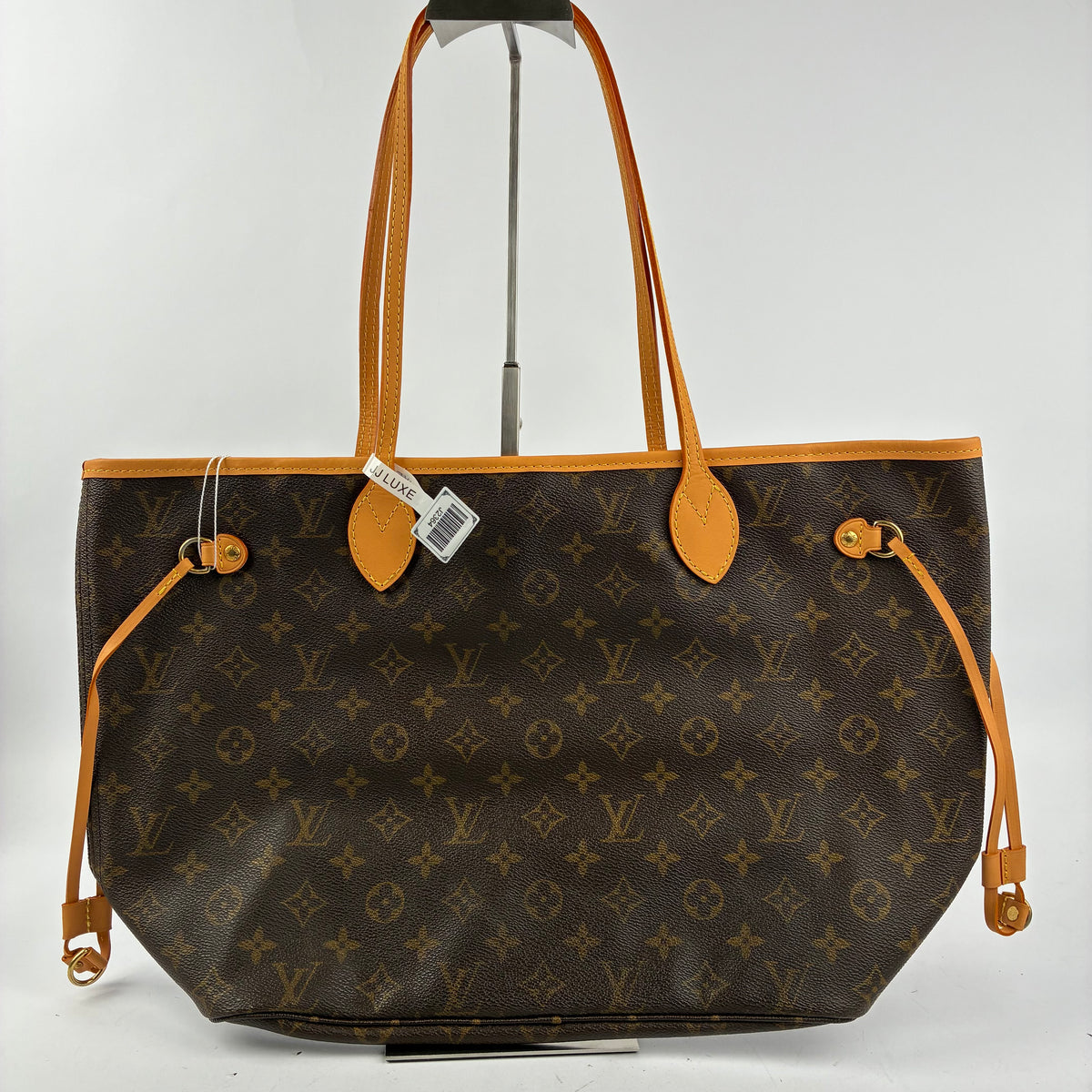 J2364R Louis Vuitton Tote Bag Neverfull | Pre-Owned Like New Brown Monogram canvas and leather