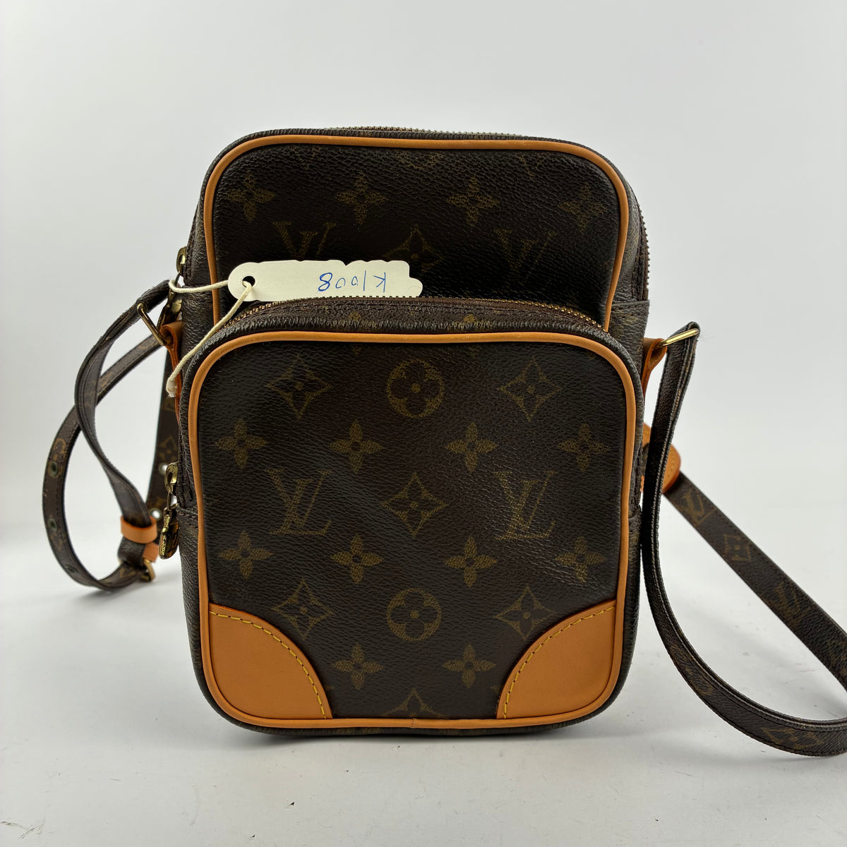 K1008R Louis Vuitton Crossbody Bag Amazone | Pre-Owned Like New Brown Monogram Canvas