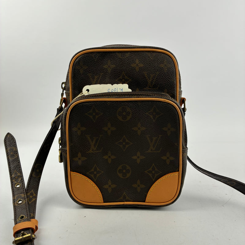 K1000R Louis Vuitton Crossbody Bag Amazone | Pre-Owned Like New Brown Monogram Canvas
